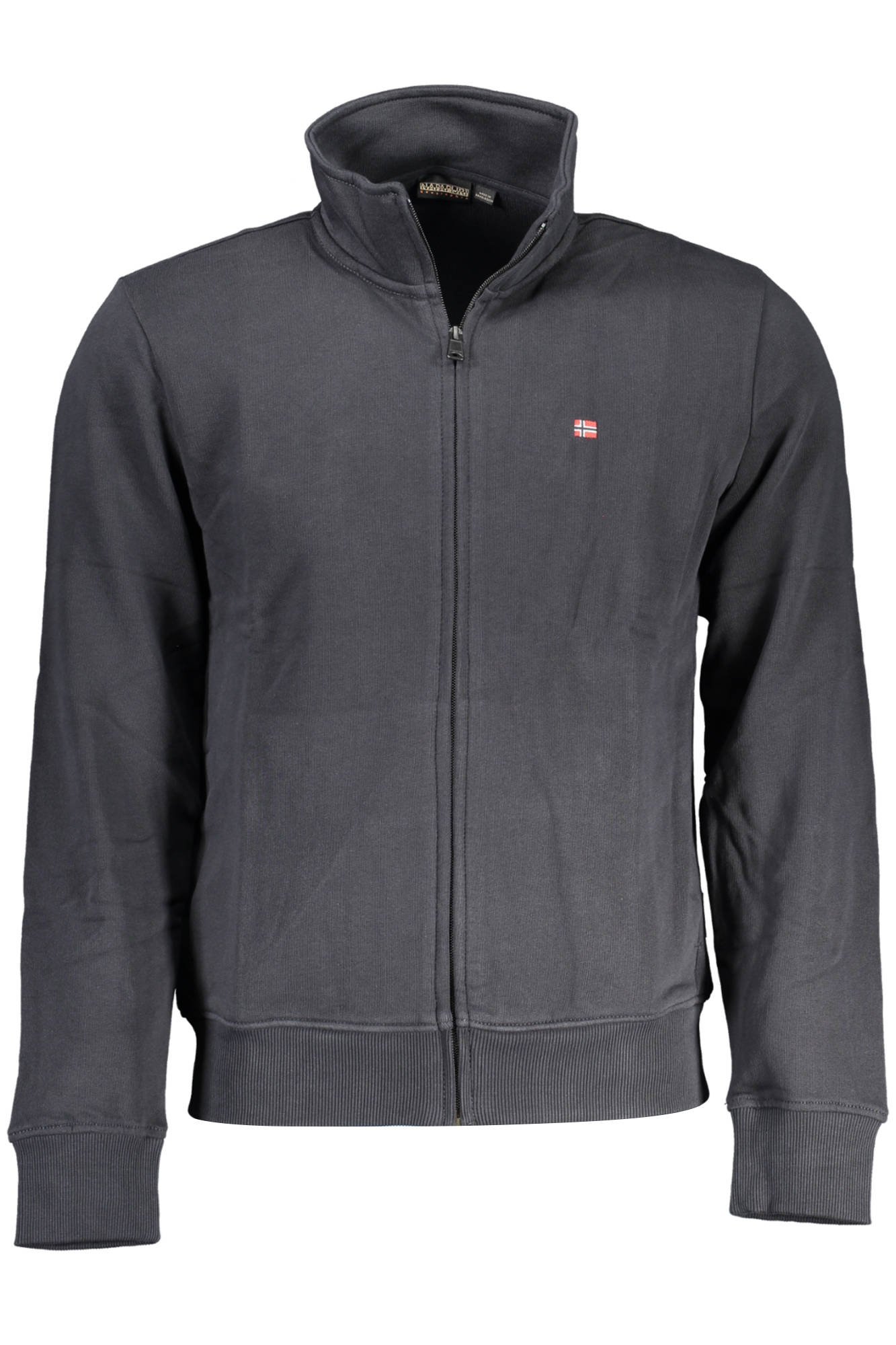 NAPAPIJRI MENS ZIP-UP SWEATSHIRT BLACK