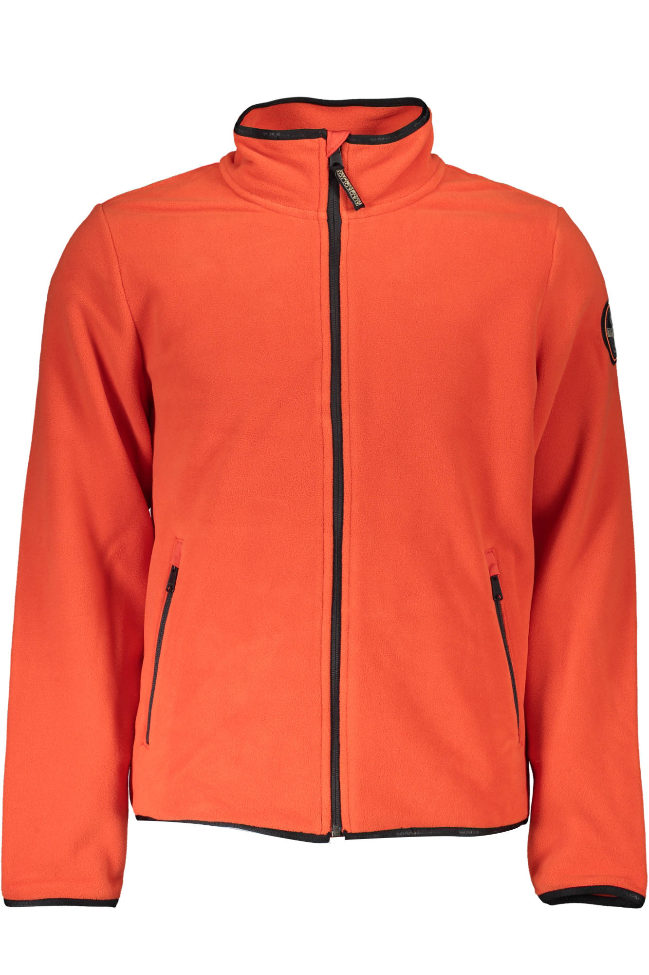 NAPAPIJRI MENS ZIPPED SWEATSHIRT RED