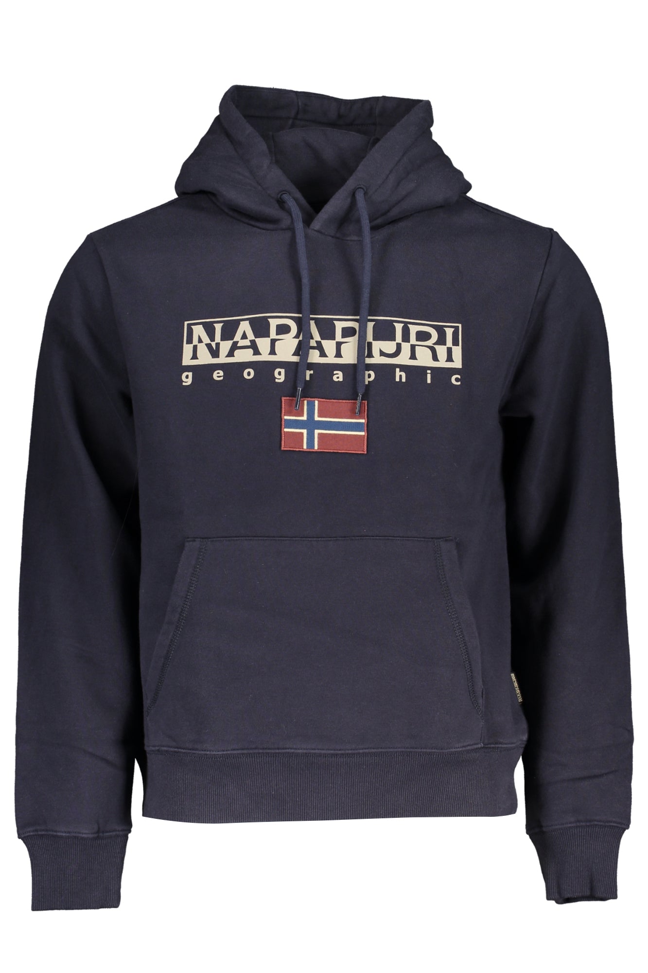 NAPAPIJRI MENS BLUE ZIPLESS SWEATSHIRT