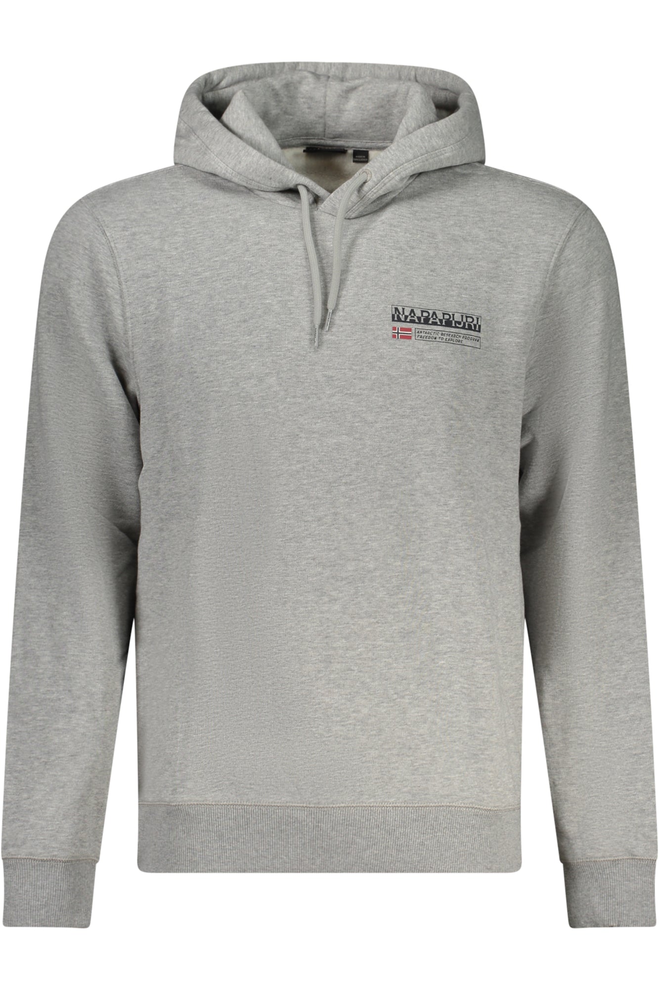 NAPAPIJRI MENS ZIP-FREE SWEATSHIRT GREY