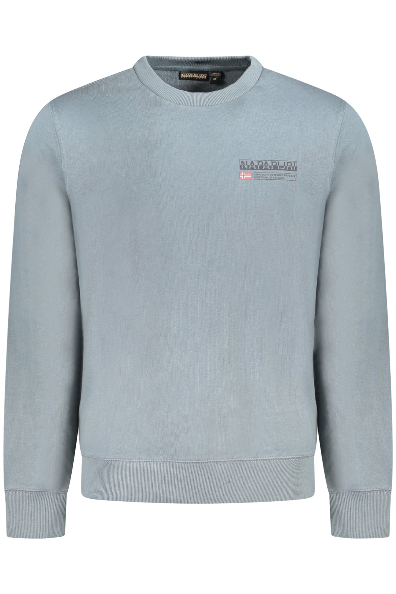 NAPAPIJRI MENS ZIP-FREE SWEATSHIRT GREY