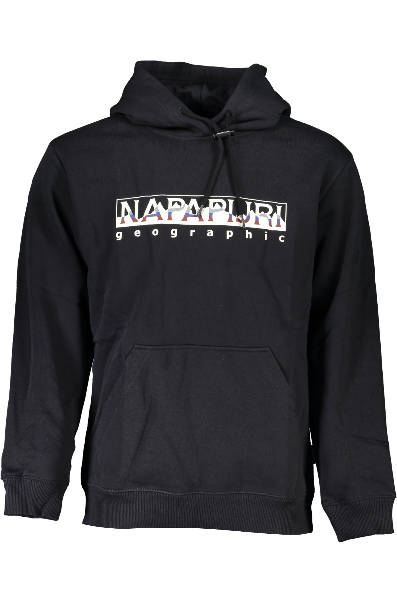NAPAPIJRI MENS BLACK ZIPLESS SWEATSHIRT