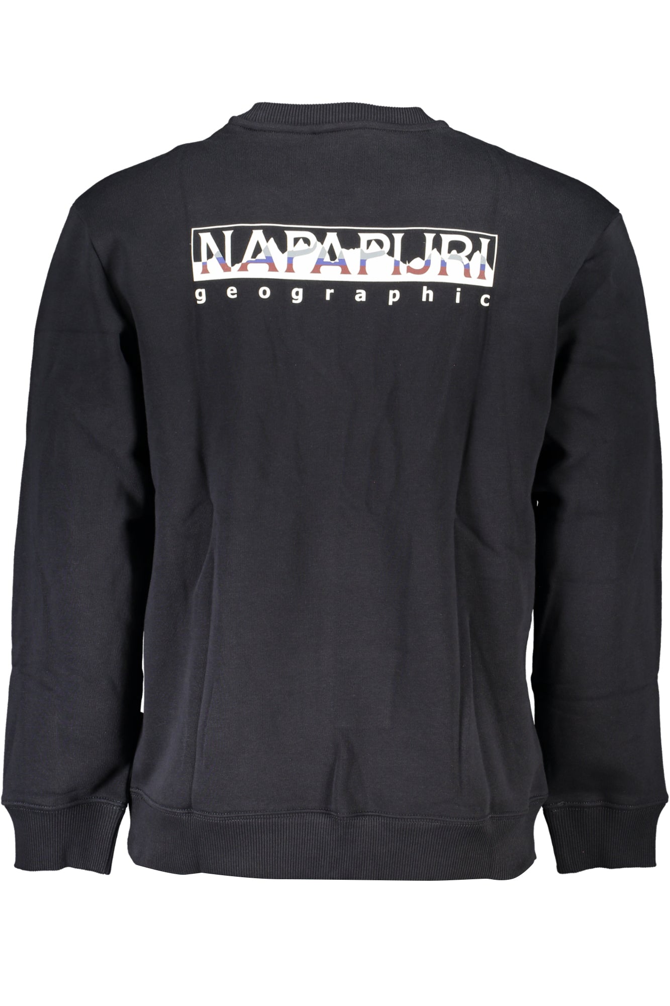 NAPAPIJRI MENS BLACK ZIPLESS SWEATSHIRT