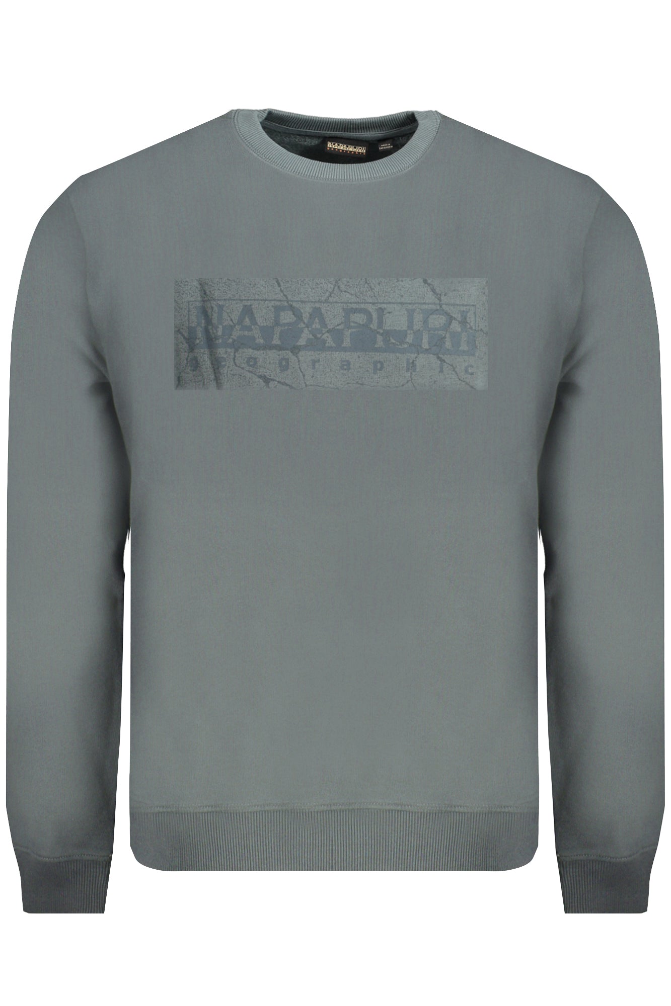 NAPAPIJRI SWEATSHIRT WITHOUT ZIP MEN GREEN