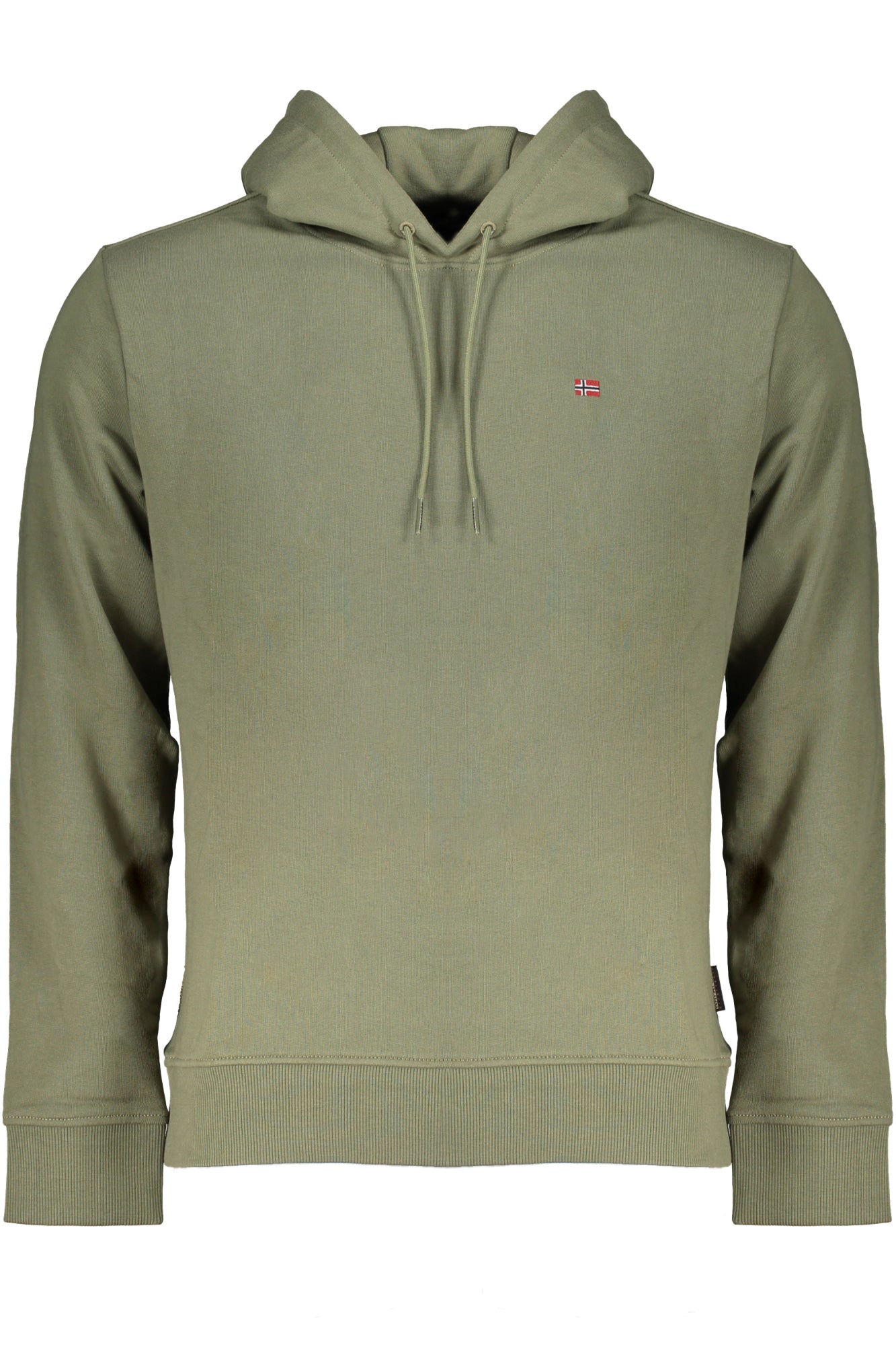 NAPAPIJRI GREEN MENS ZIPLESS SWEATSHIRT
