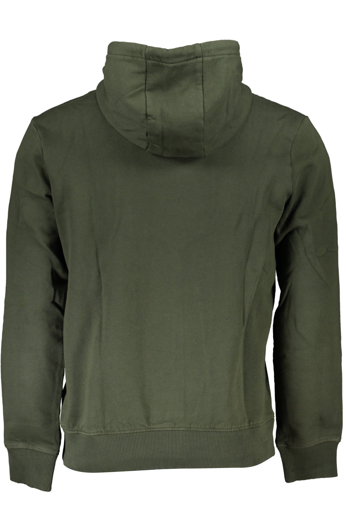 NAPAPIJRI GREEN MENS ZIPLESS SWEATSHIRT