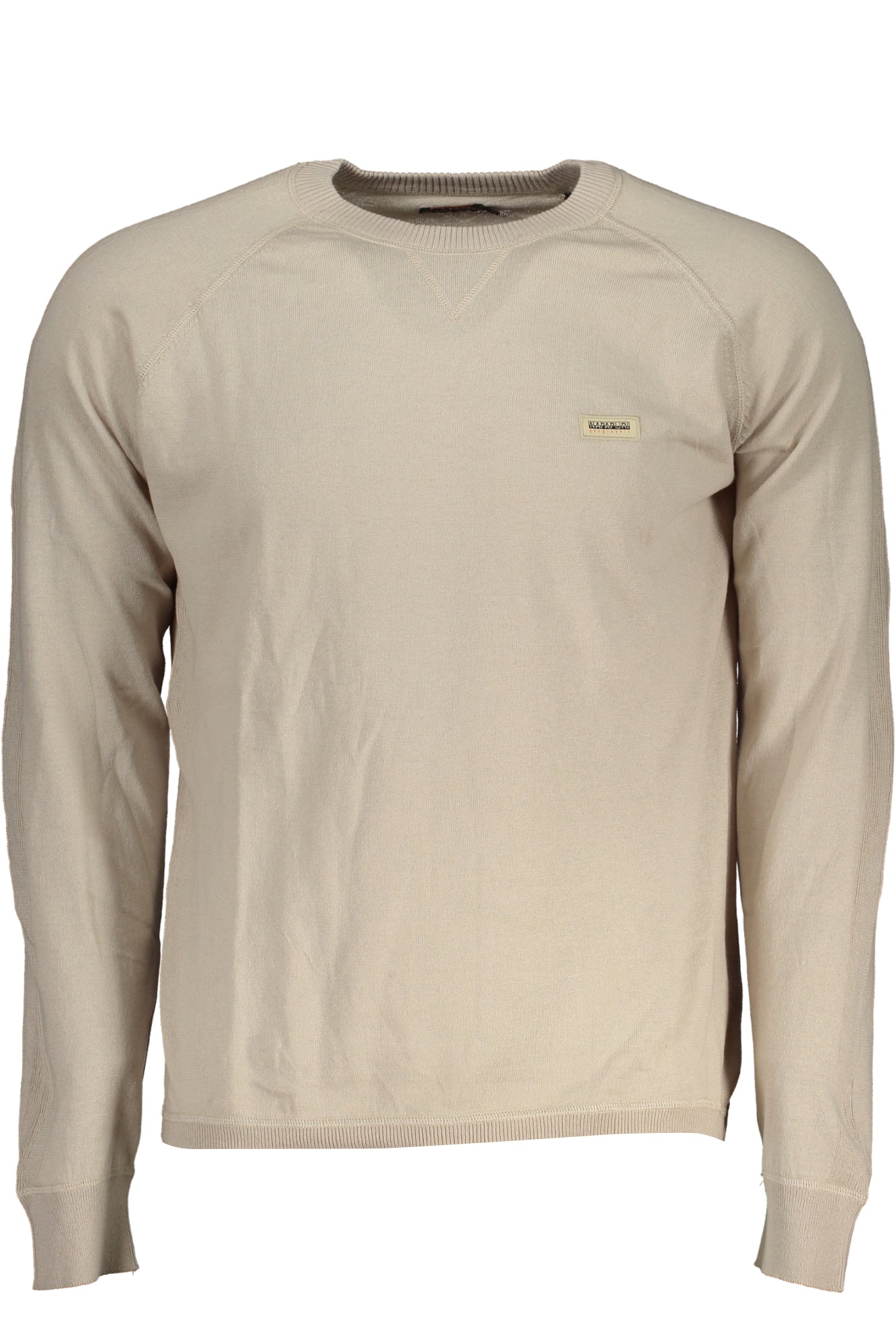 NAPAPIJRI MENS BEIGE SWEATER