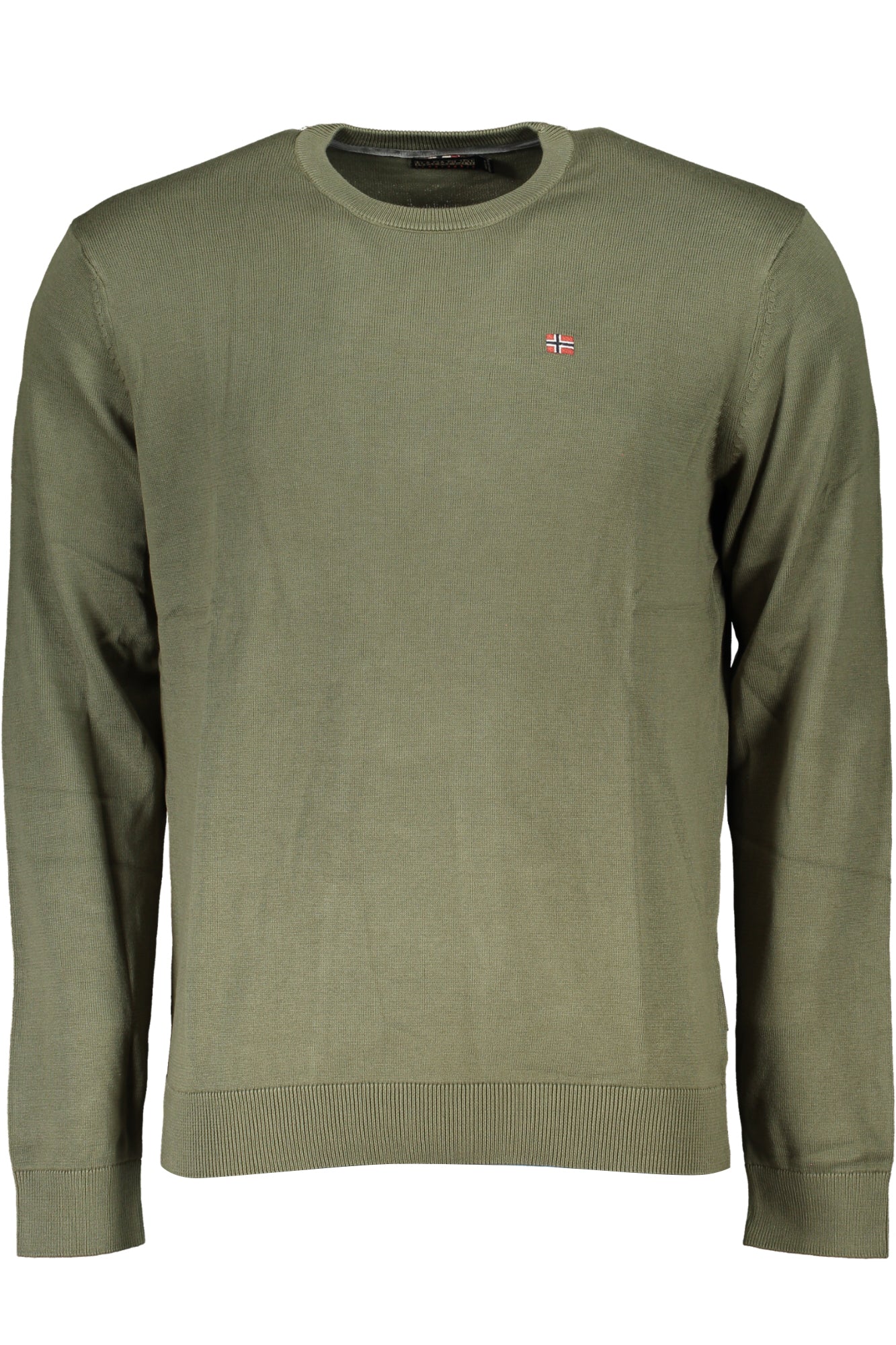 NAPAPIJRI GREEN MENS SWEATER