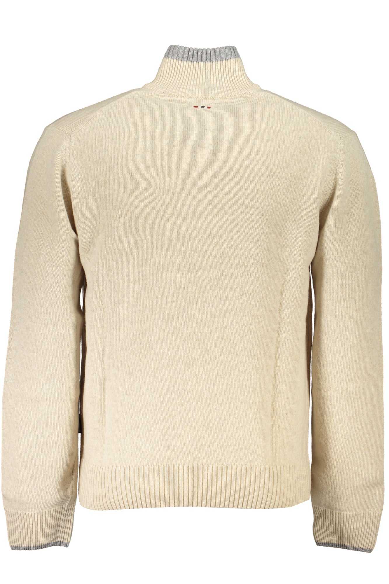 NAPAPIJRI MENS BEIGE SWEATER