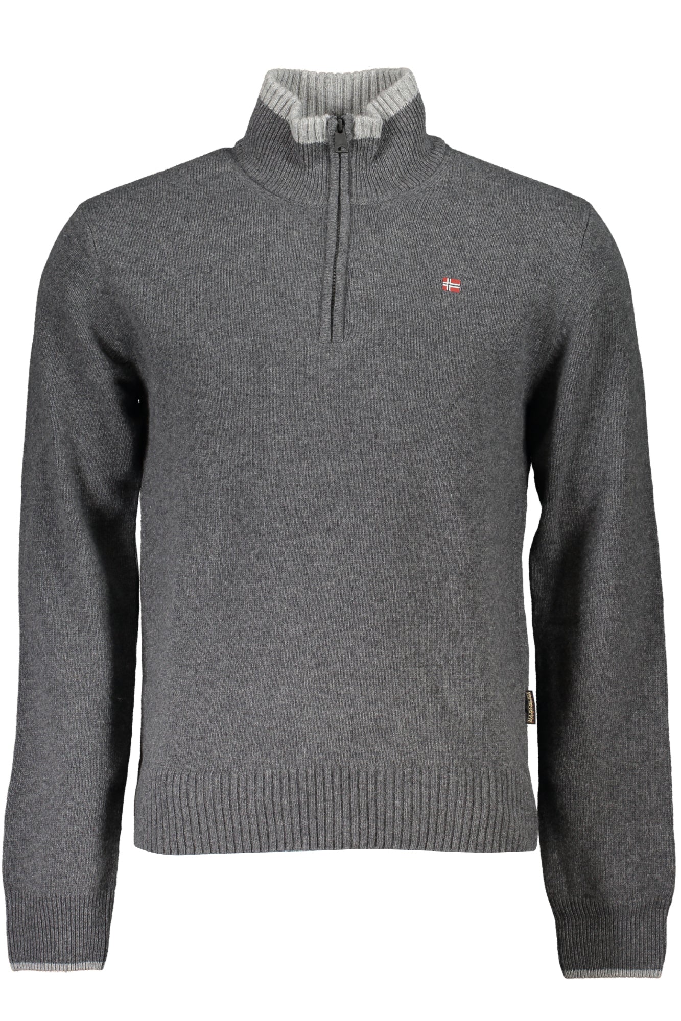 NAPAPIJRI MENS GRAY SWEATER