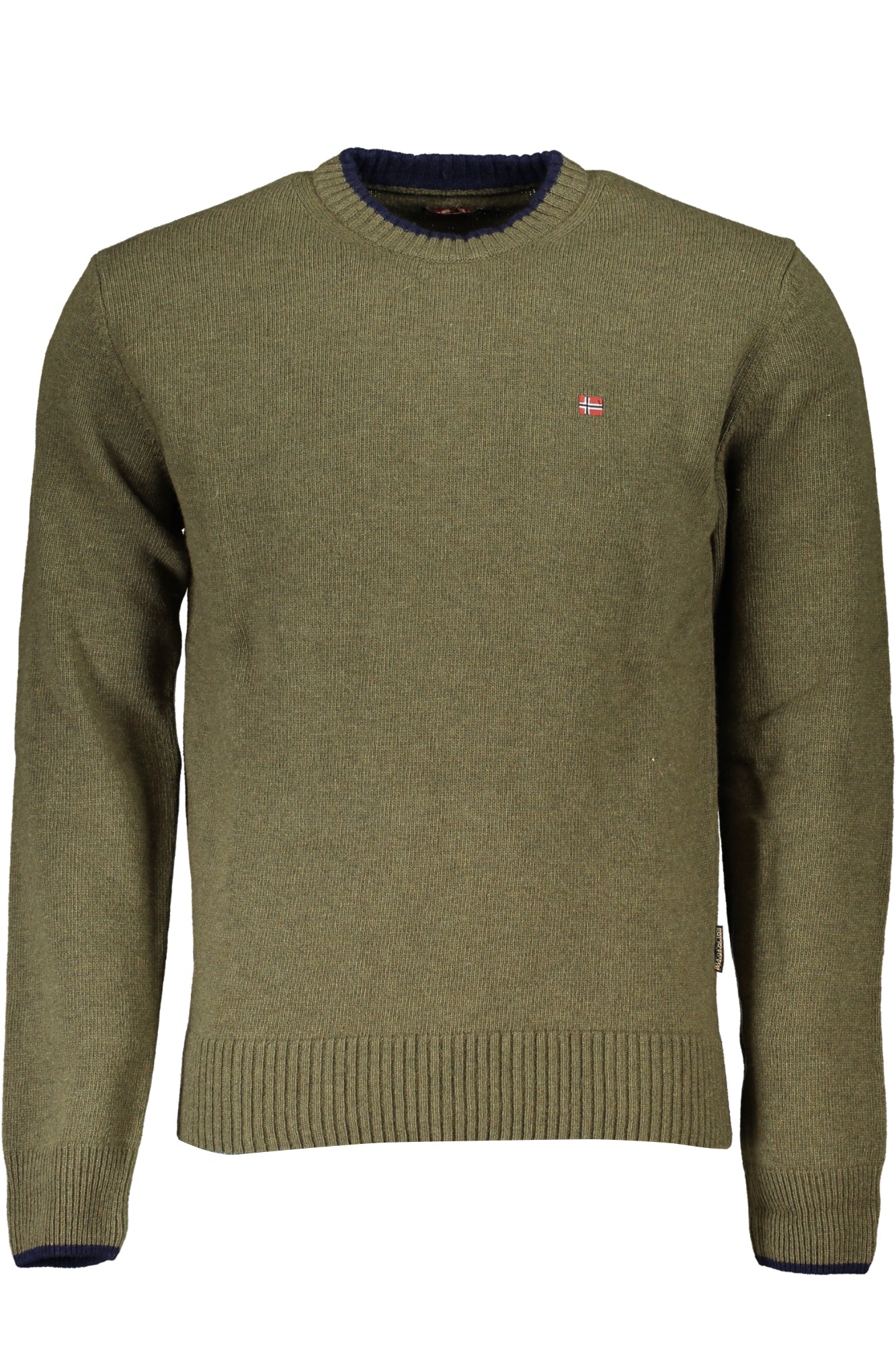 NAPAPIJRI GREEN MENS SWEATER
