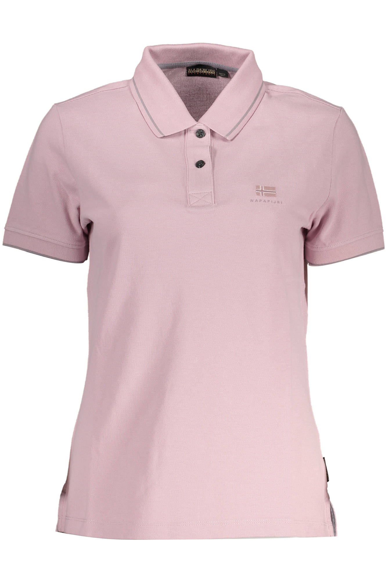 NAPAPIJRI WOMENS SHORT SLEEVE POLO PINK