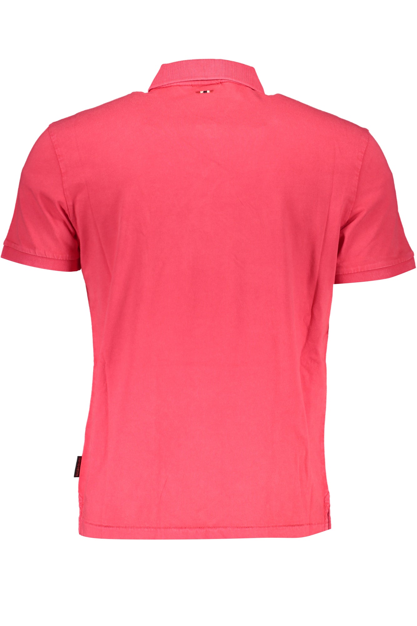 NAPAPIJRI MENS SHORT SLEEVED POLO SHIRT PINK