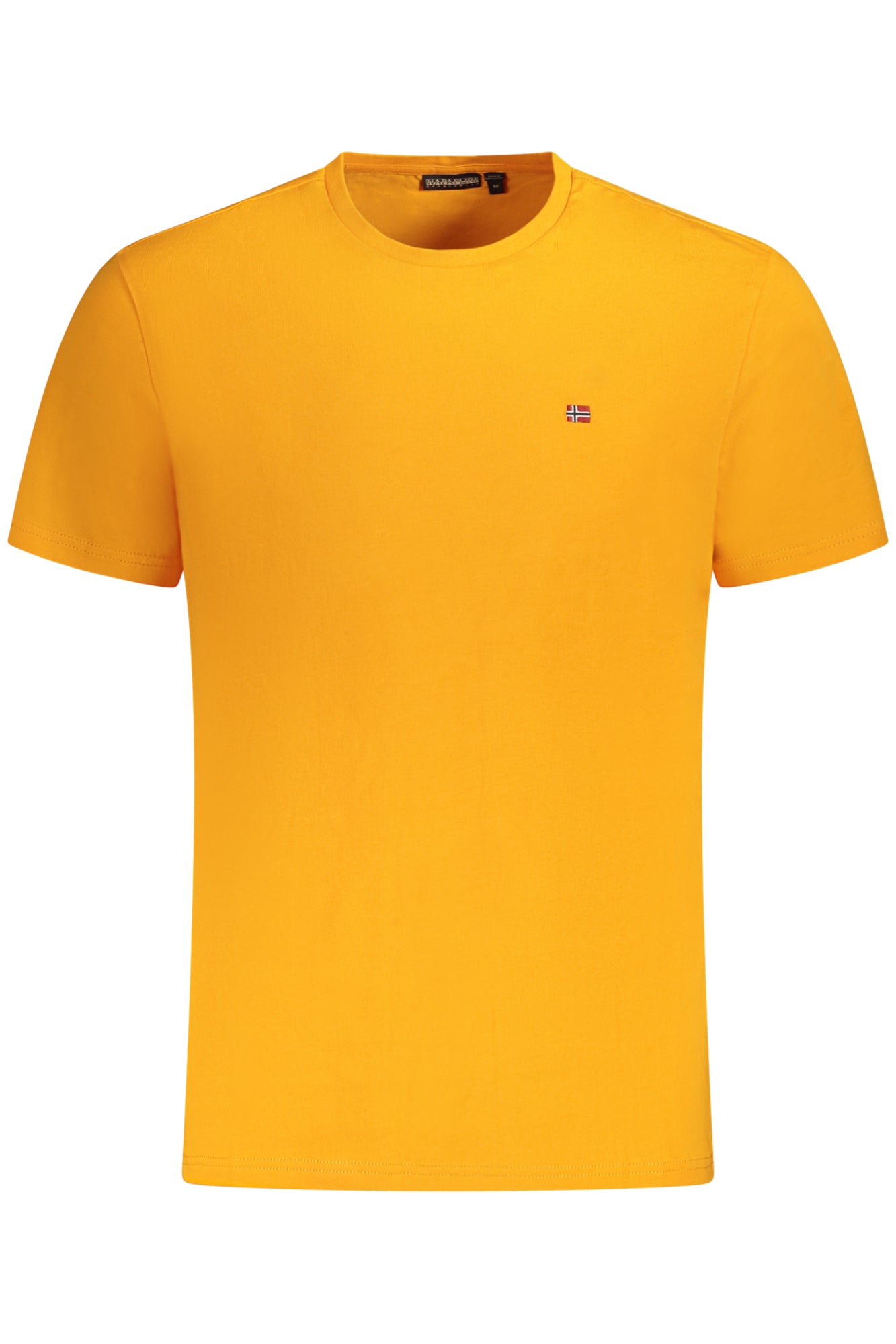 NAPAPIJRI MENS SHORT SLEEVE T-SHIRT ORANGE