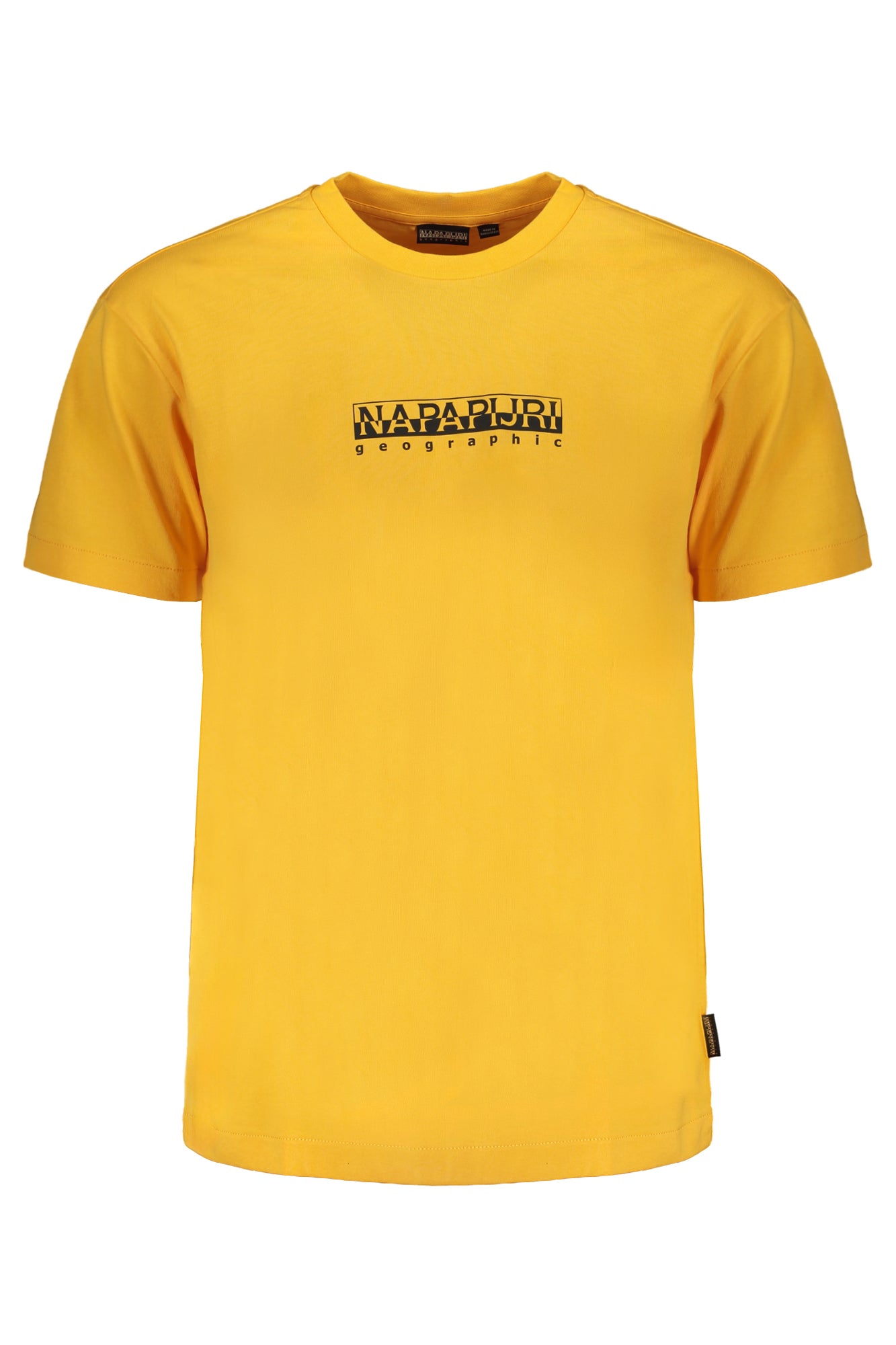 NAPAPIJRI MENS ORANGE SHORT SLEEVE T-SHIRT