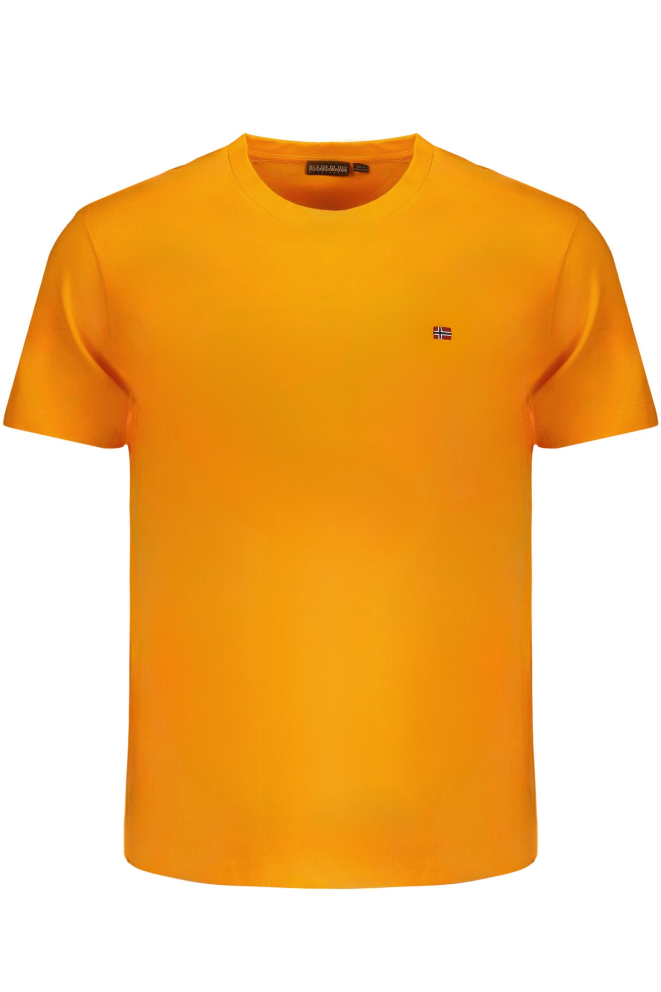 NAPAPIJRI MENS SHORT SLEEVE T-SHIRT ORANGE