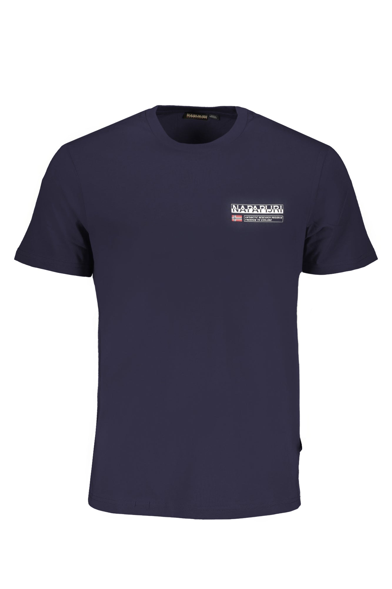 NAPAPIJRI MENS SHORT SLEEVE T-SHIRT BLUE