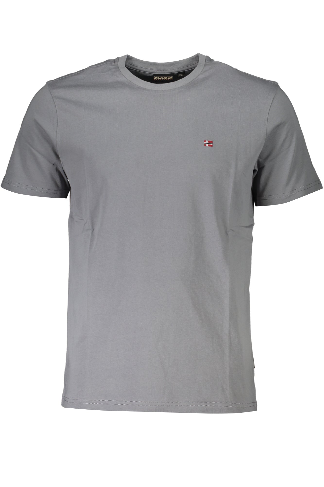NAPAPIJRI MENS SHORT SLEEVED T-SHIRT GRAY