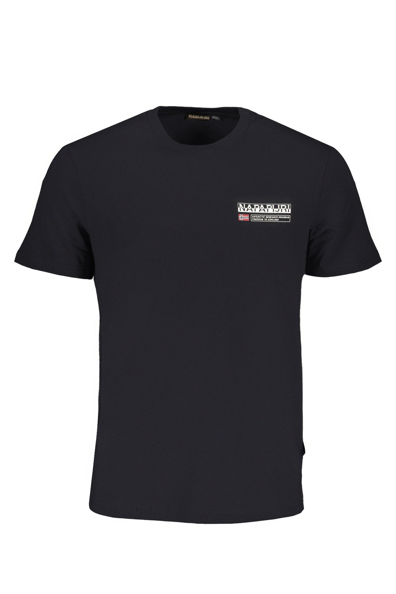 NAPAPIJRI MENS SHORT SLEEVE T-SHIRT BLACK