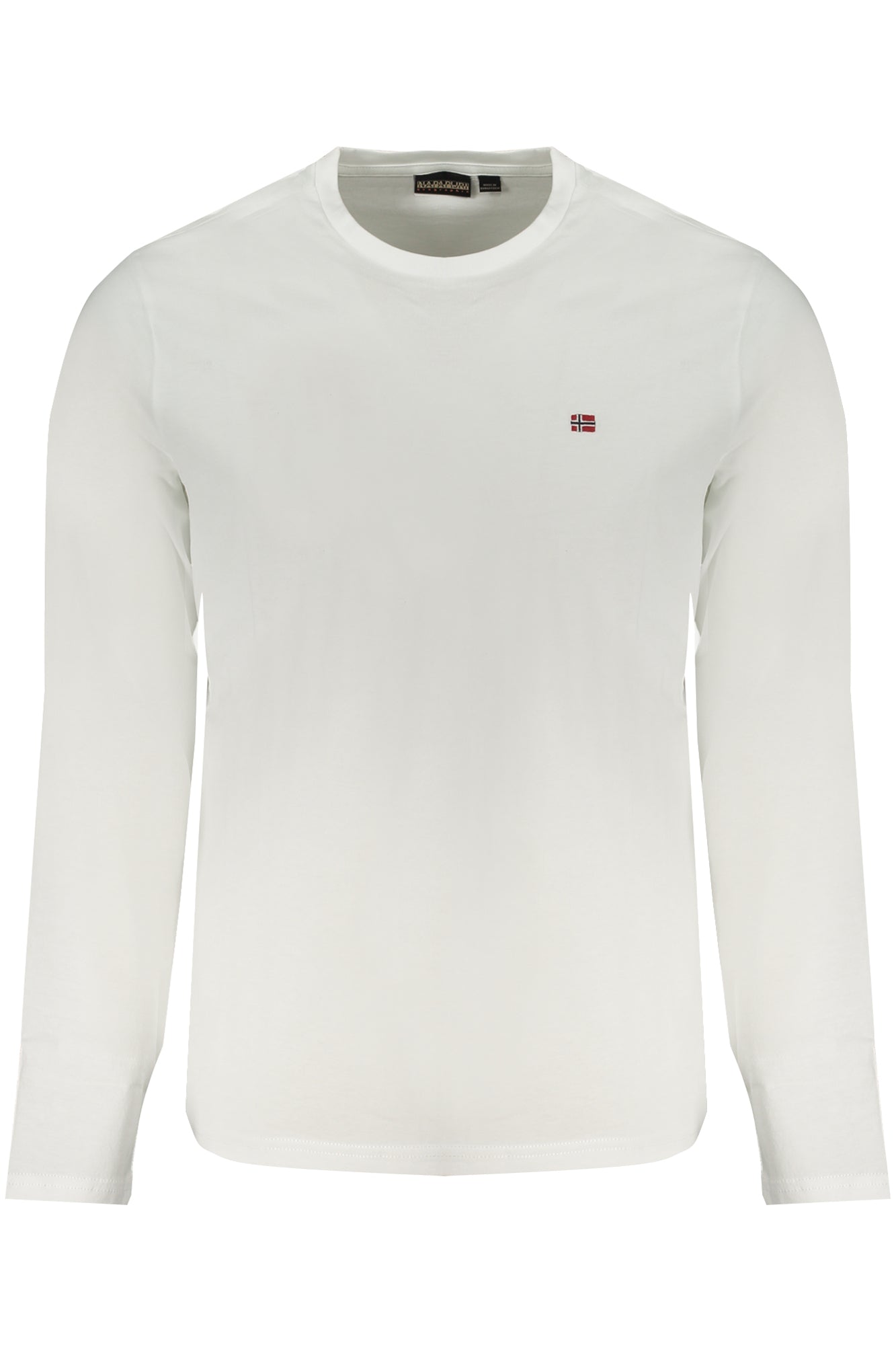 NAPAPIJRI LONG SLEEVE T-SHIRT MEN WHITE