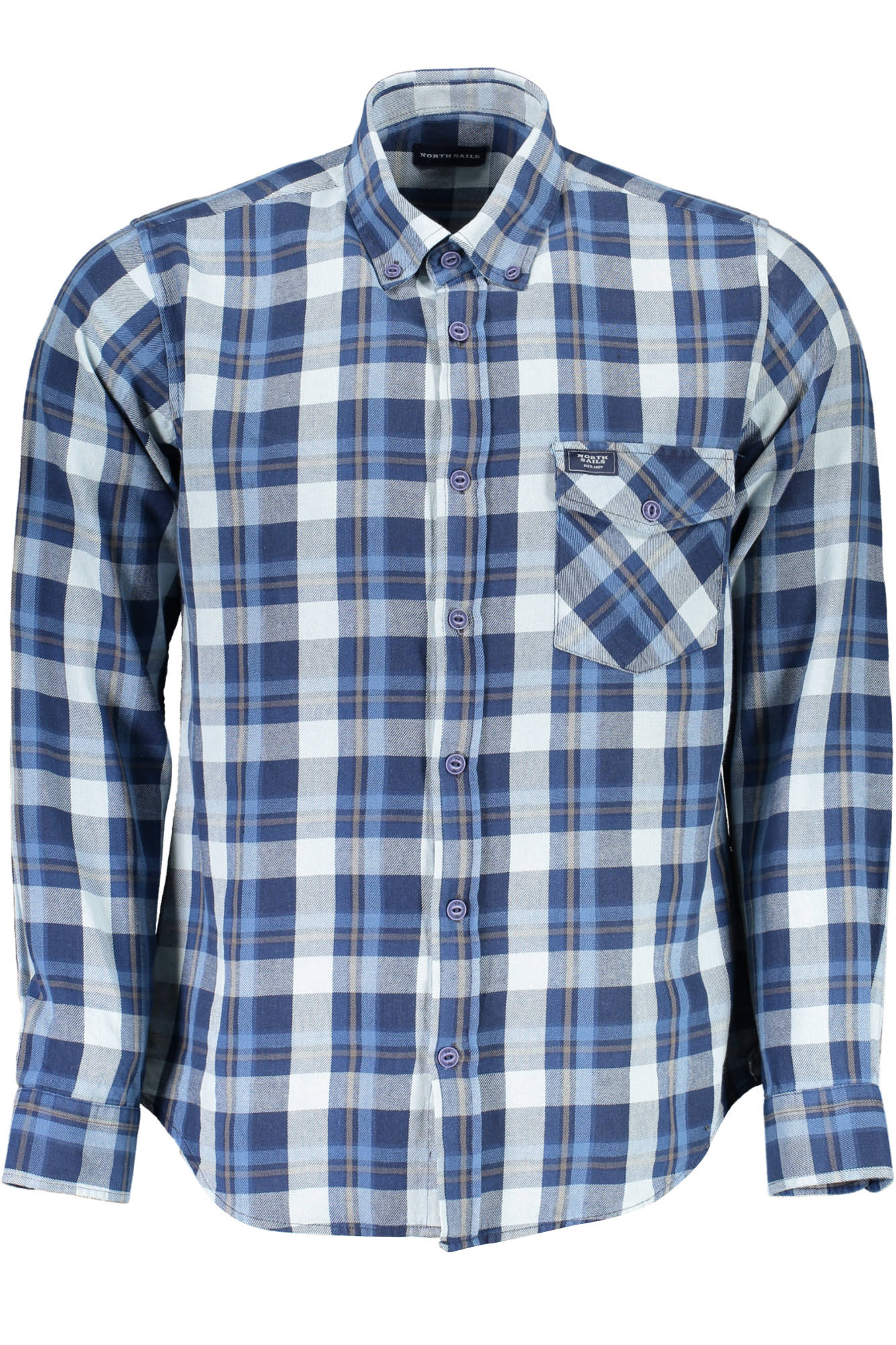NORTH SAILS MENS LONG SLEEVED SHIRT BLUE