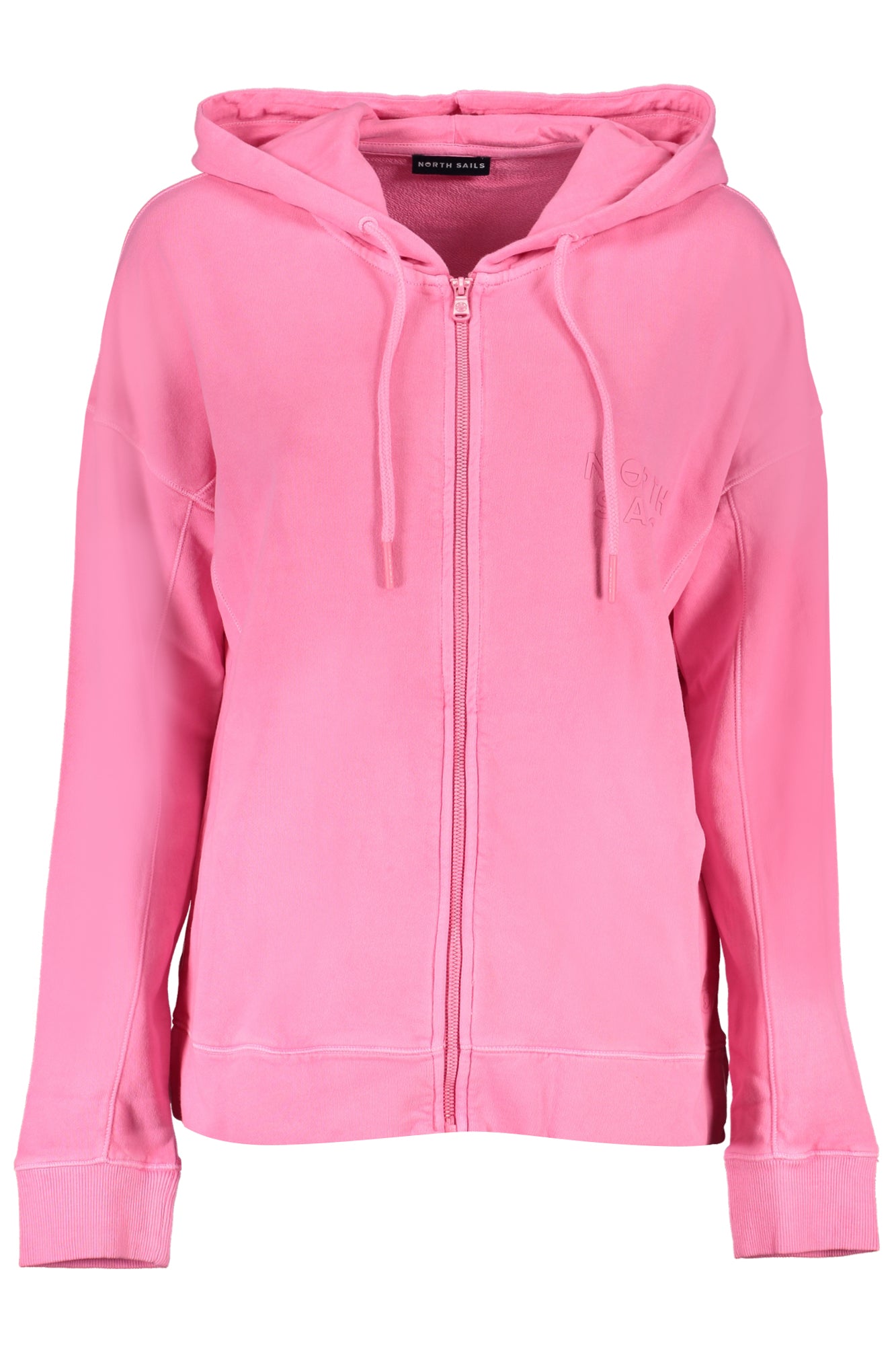 NORTH SAILS WOMENS PINK ZIP SWEATSHIRT