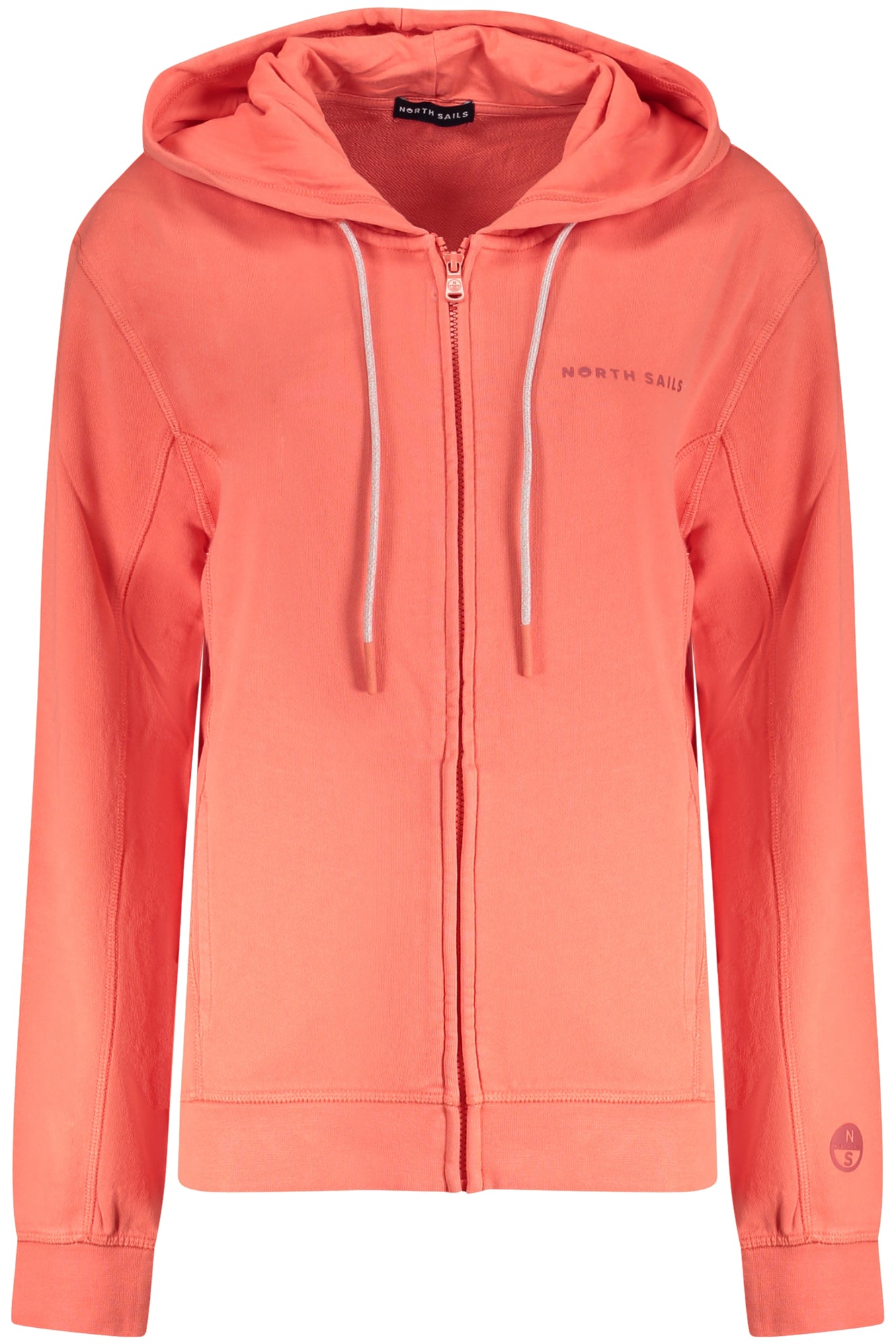 NORTH SAILS WOMENS PINK ZIP-UP SWEATSHIRT