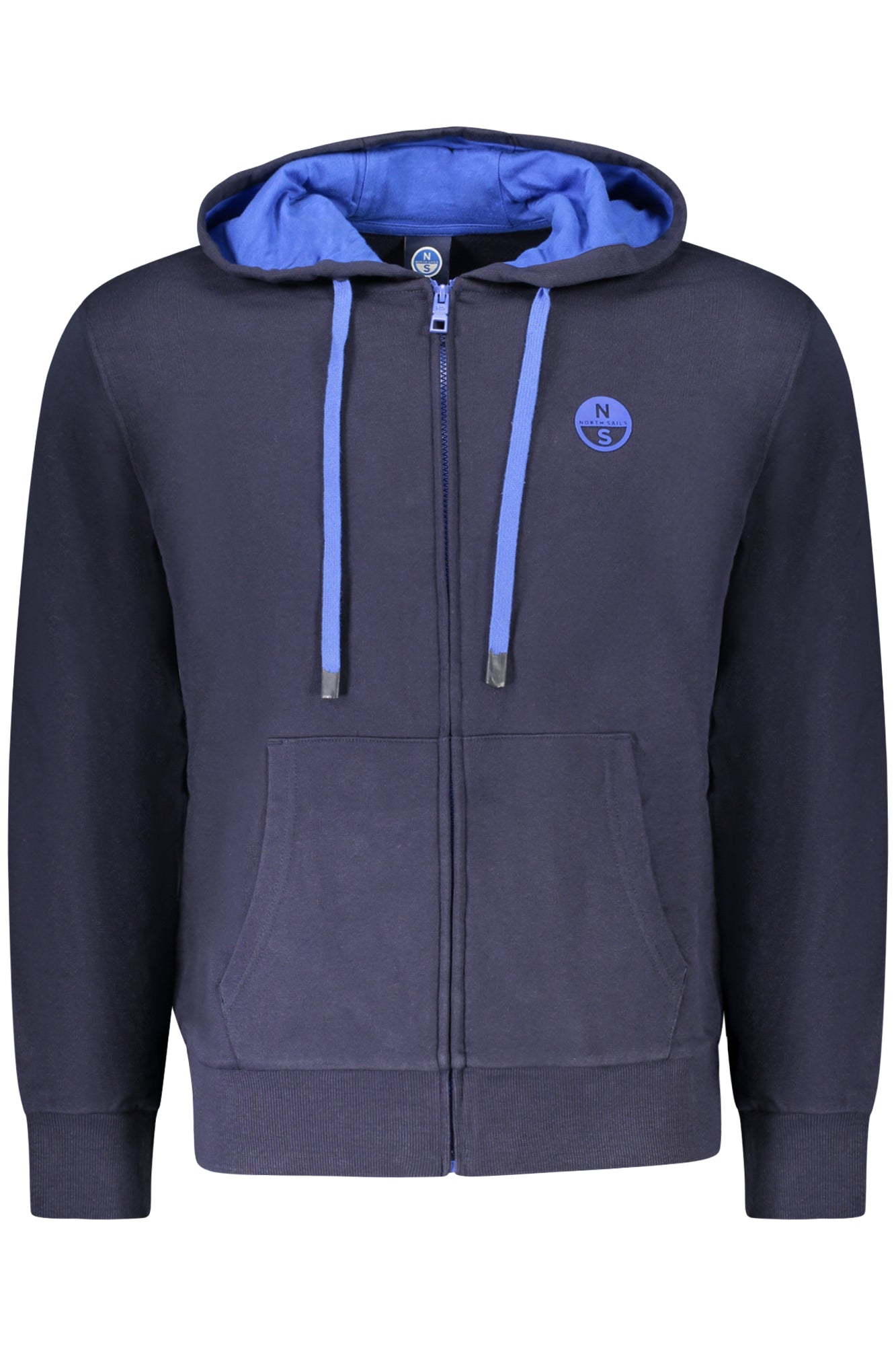 NORTH SAILS MENS ZIP-UP SWEATSHIRT BLUE