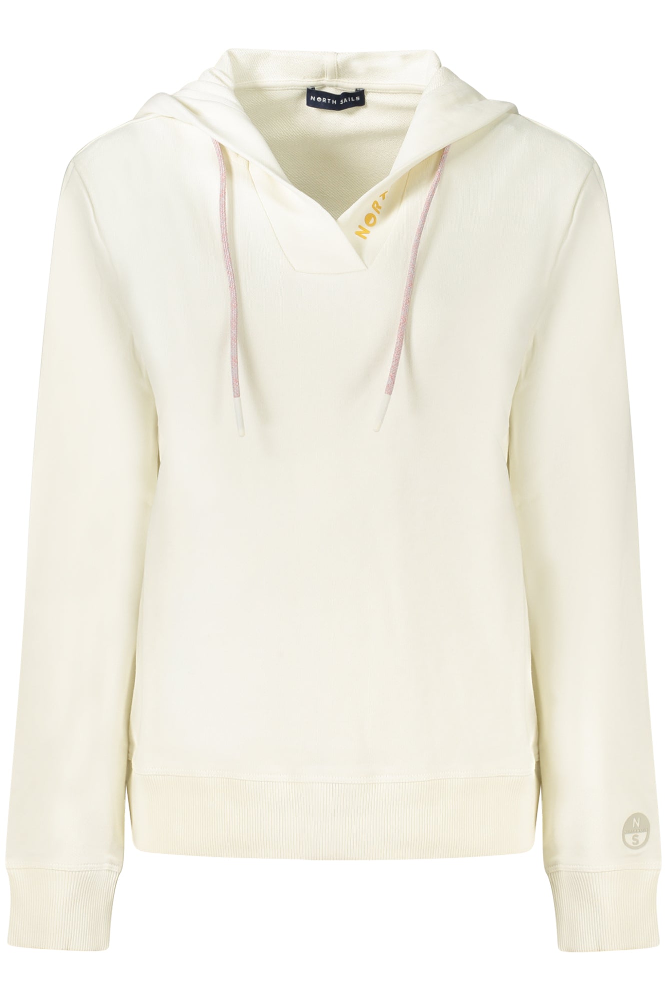 NORTH SAILS WOMENS ZIP-UP SWEATSHIRT WHITE
