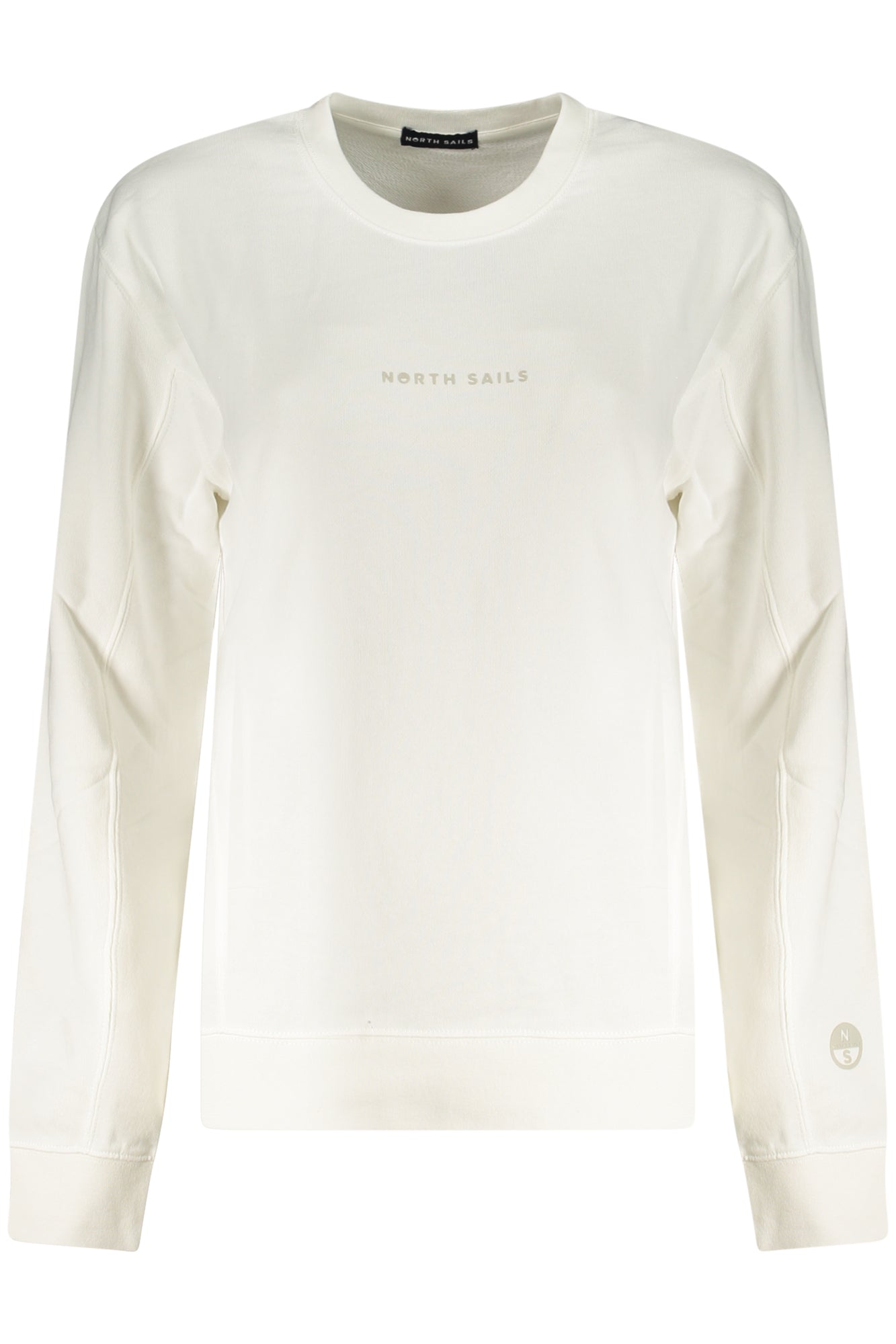 NORTH SAILS WOMENS ZIP-UP SWEATSHIRT WHITE