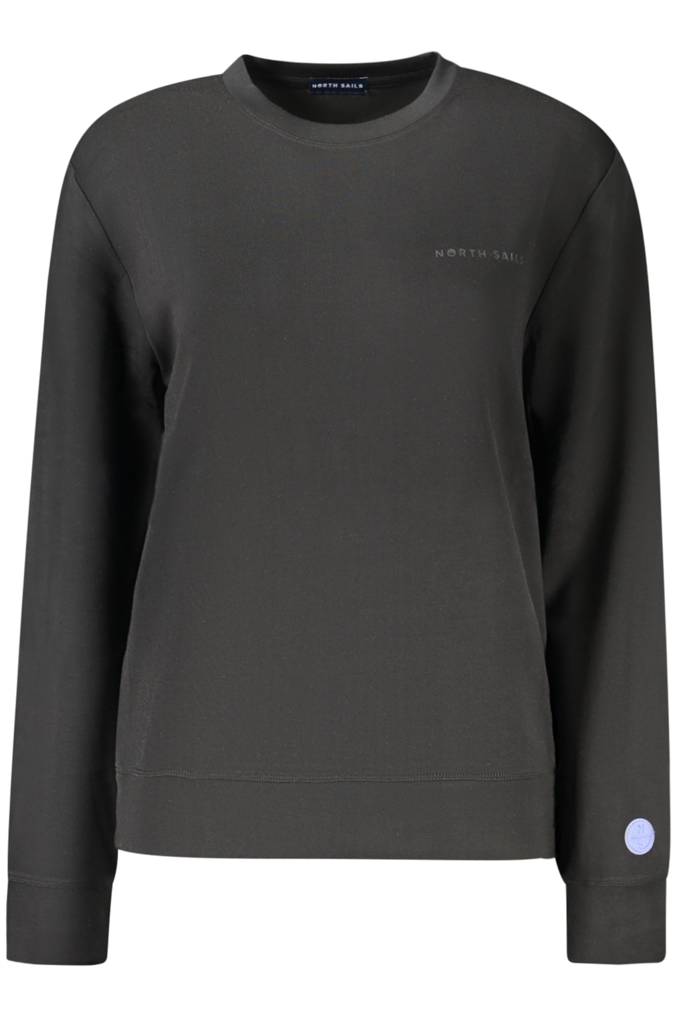 NORTH SAILS WOMENS ZIP-UP SWEATSHIRT BLACK