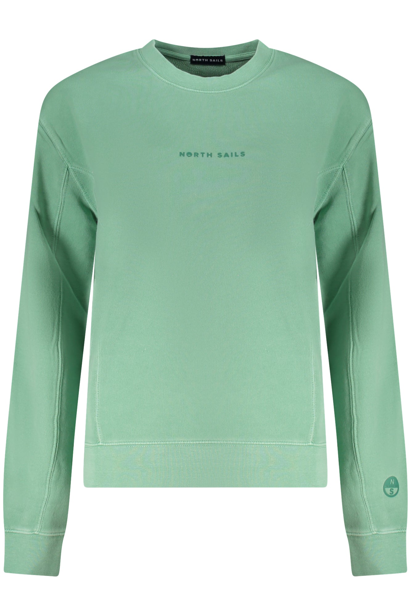 NORTH SAILS WOMENS ZIP-UP SWEATSHIRT GREEN