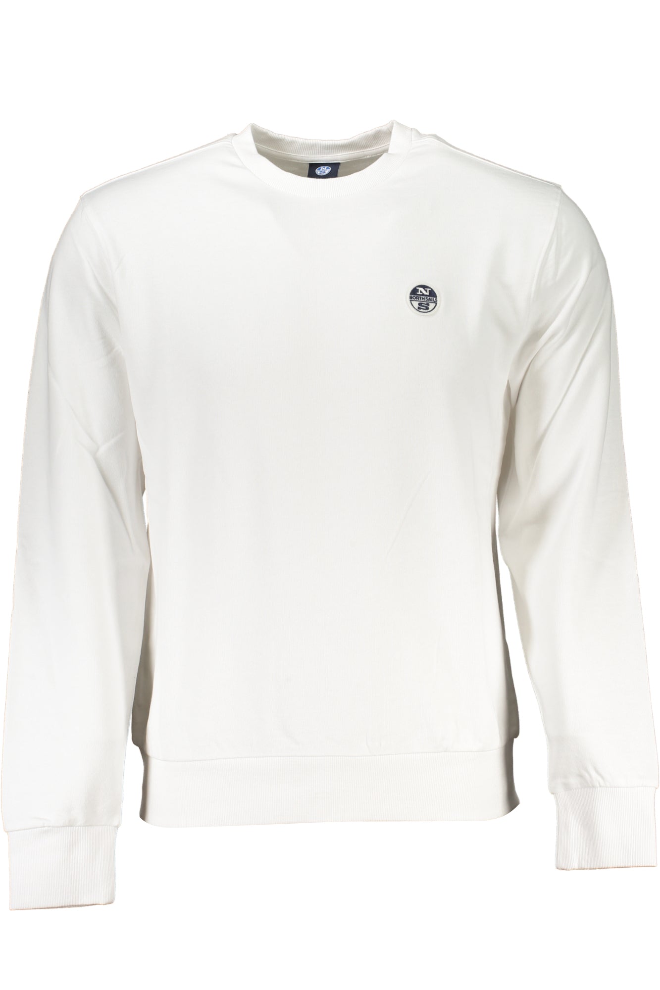 NORTH SAILS MENS WHITE ZIPLESS SWEATSHIRT