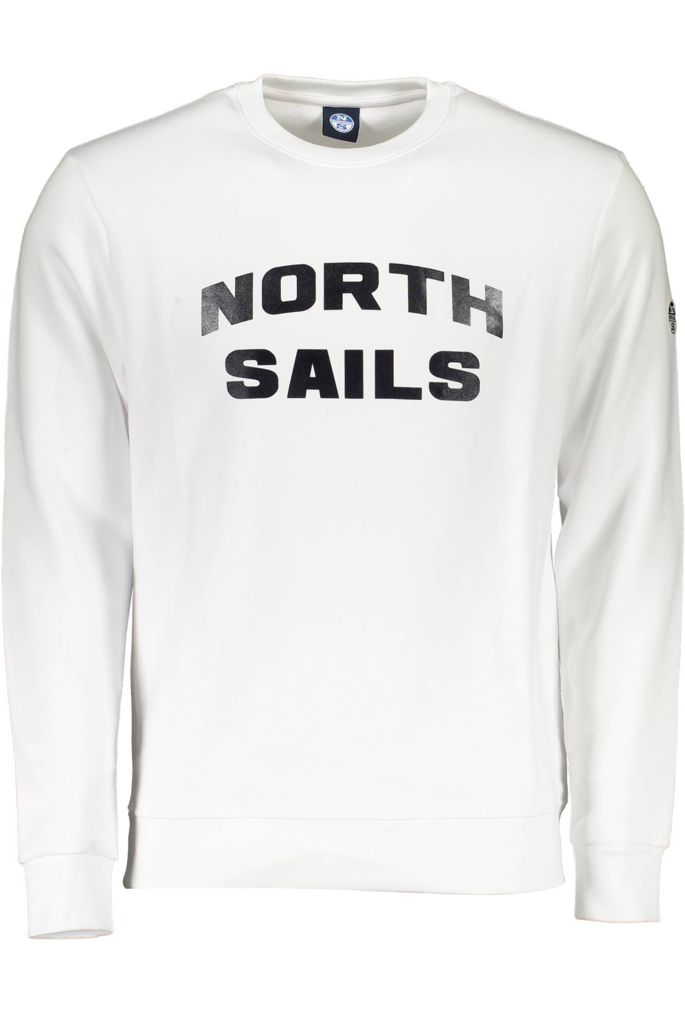 NORTH SAILS MENS ZIP-UP SWEATSHIRT WHITE