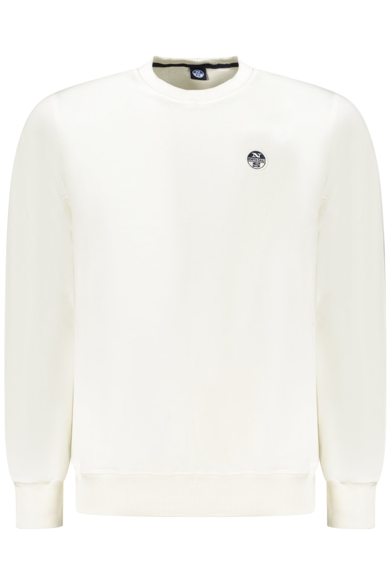 NORTH SAILS MENS ZIP-UP SWEATSHIRT WHITE