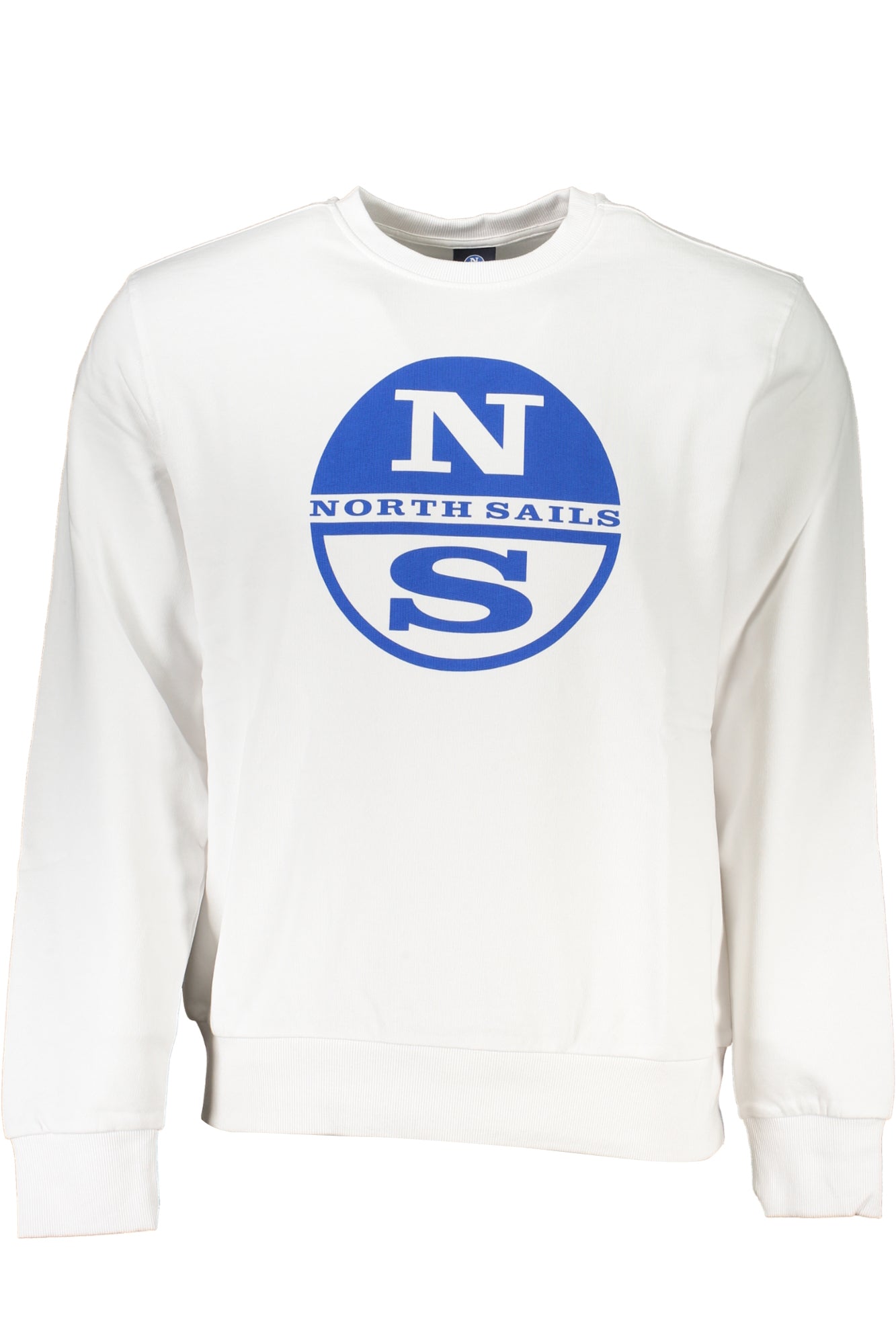 NORTH SAILS MENS WHITE ZIPLESS SWEATSHIRT