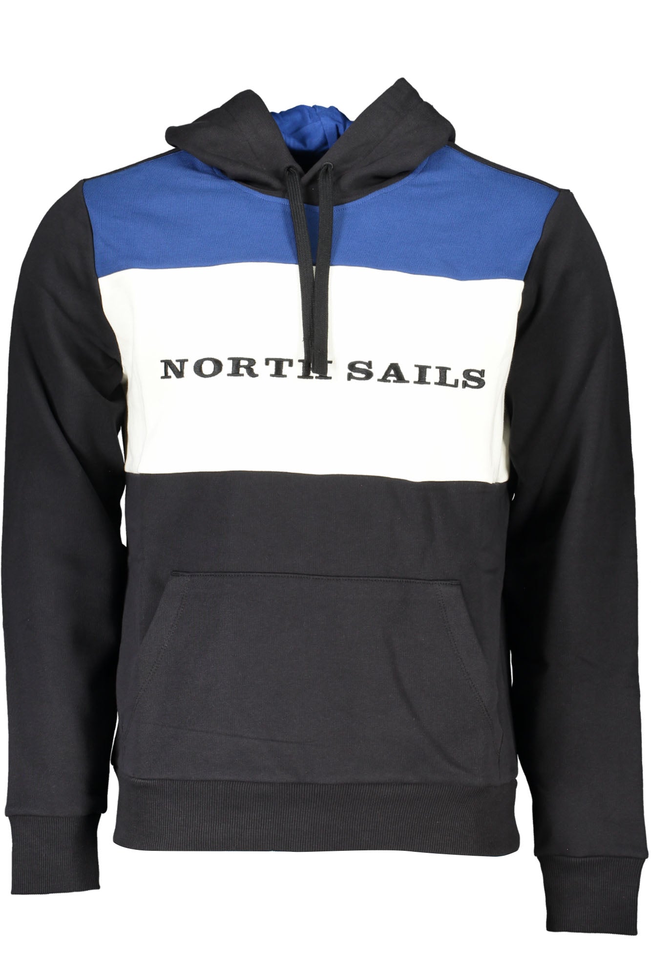 NORTH SAILS MENS BLACK ZIP-OUT SWEATSHIRT