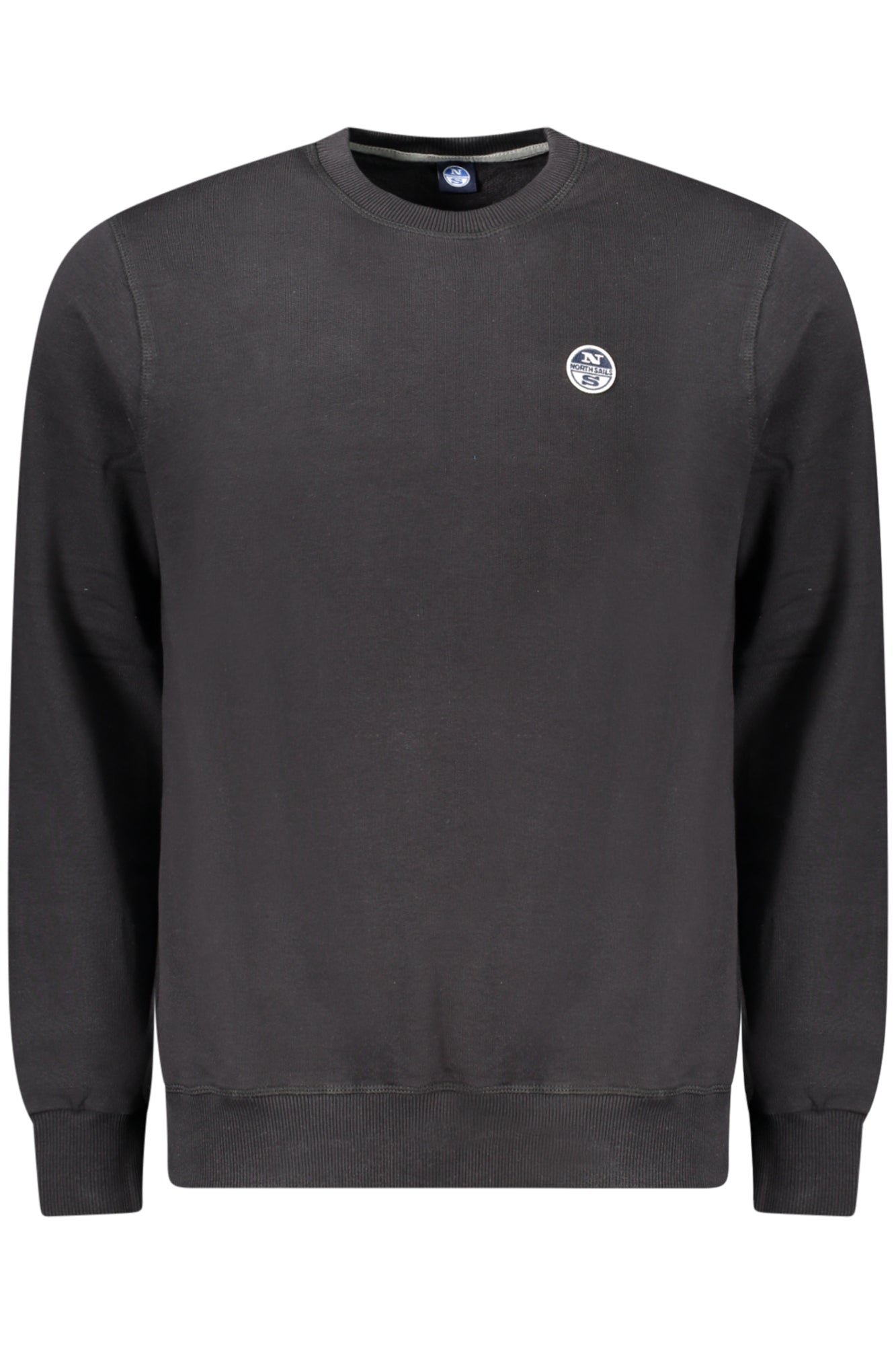 NORTH SAILS MENS BLACK ZIP-UP SWEATSHIRT