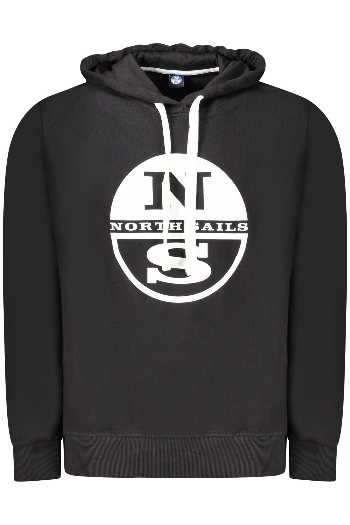 NORTH SAILS MENS BLACK ZIP-UP SWEATSHIRT