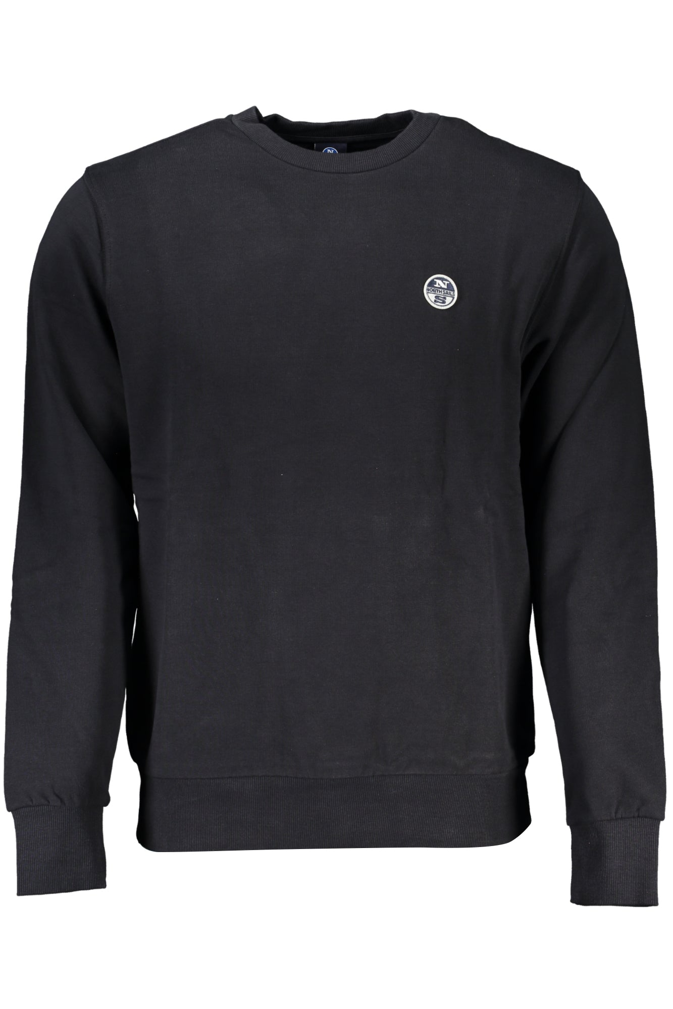 NORTH SAILS MENS BLACK ZIP-OUT SWEATSHIRT