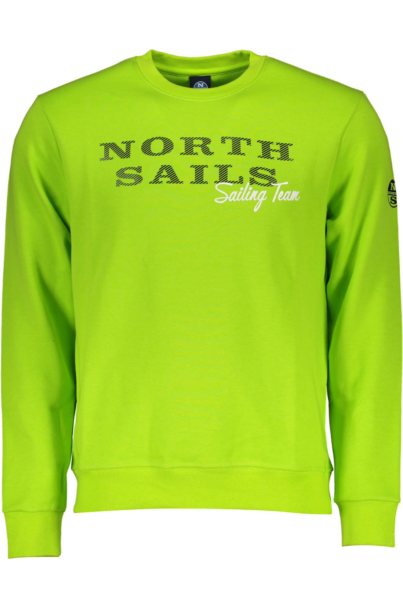NORTH SAILS SWEATSHIRT WITHOUT ZIP MAN GREEN