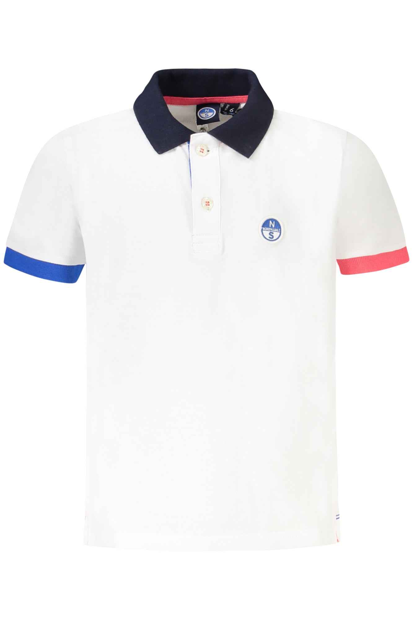 NORTH SAILS POLO SHORT SLEEVES CHILDREN WHITE