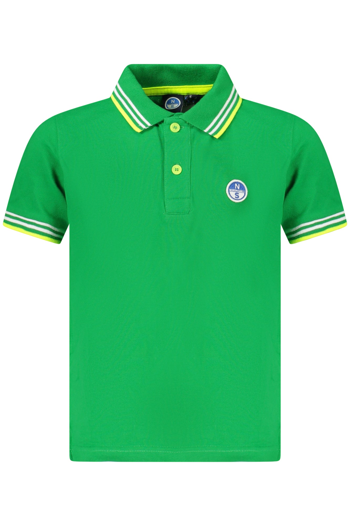 NORTH SAILS CHILDRENS SHORT SLEEVE POLO GREEN