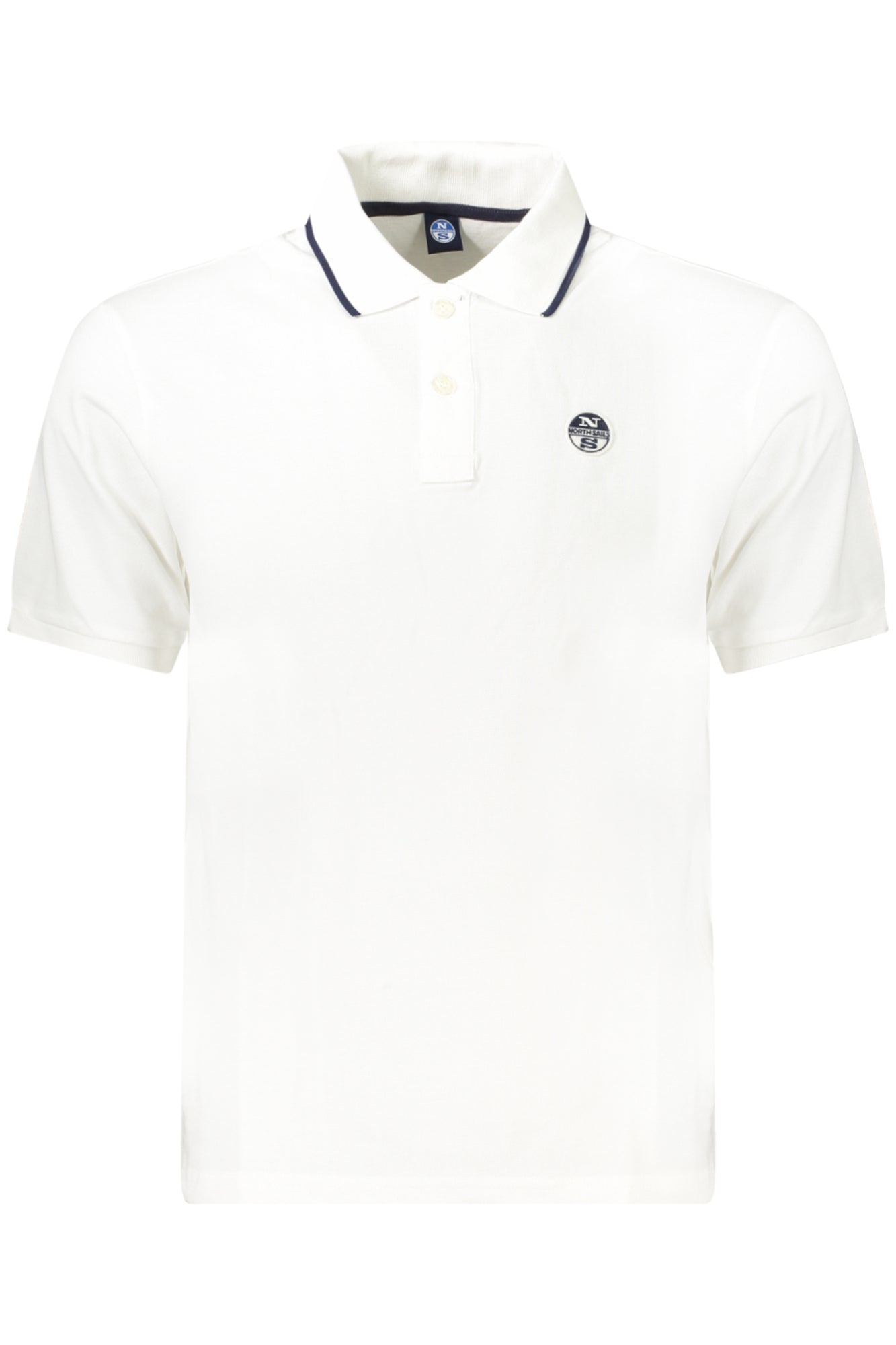 NORTH SAILS MENS SHORT SLEEVE POLO WHITE