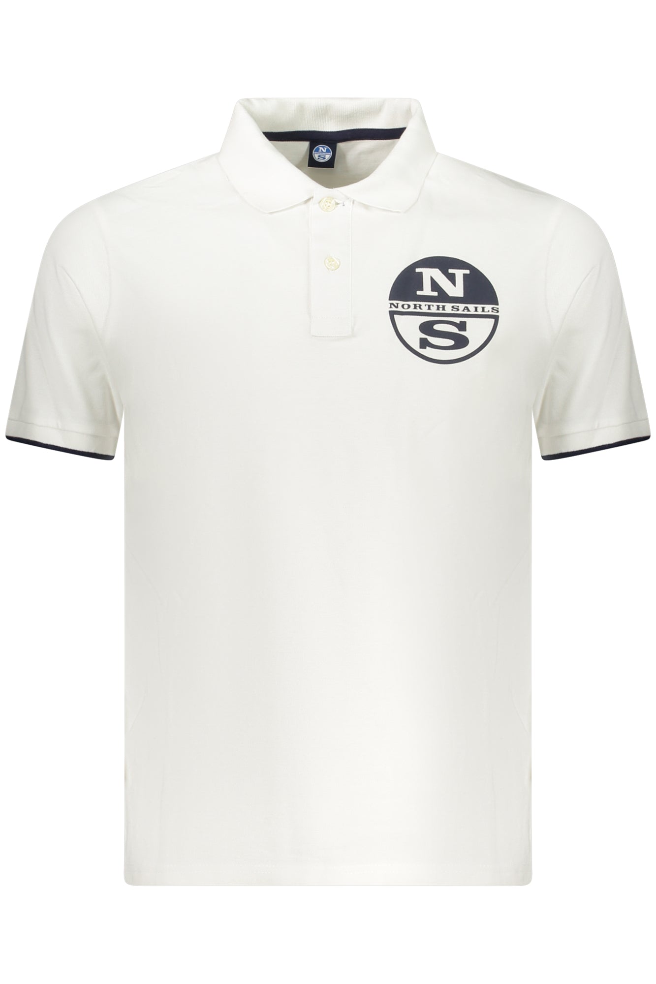 NORTH SAILS MENS SHORT SLEEVE POLO WHITE