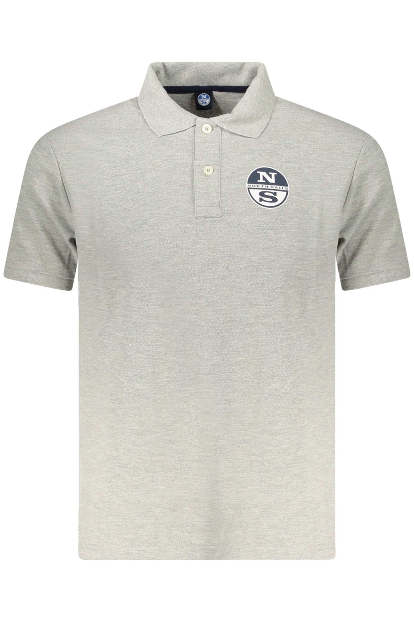 NORTH SAILS MENS SHORT SLEEVE POLO GREY