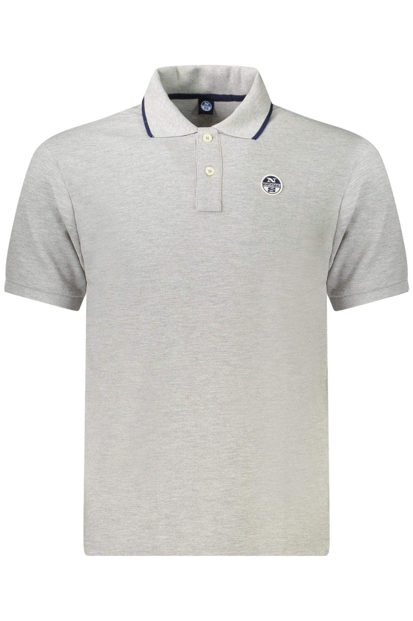 NORTH SAILS MENS SHORT SLEEVE POLO GREY