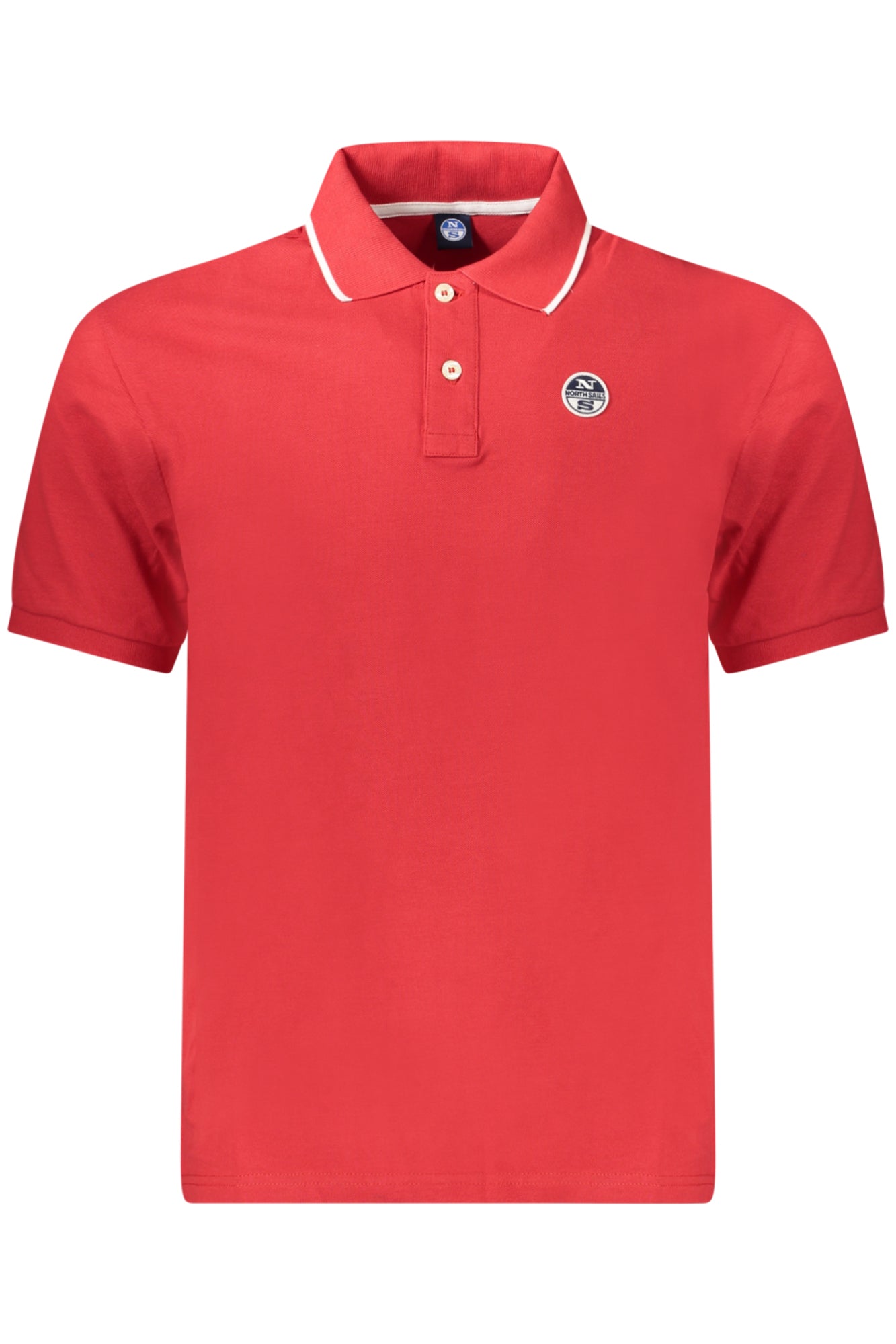 NORTH SAILS MENS SHORT SLEEVE POLO SHIRT RED