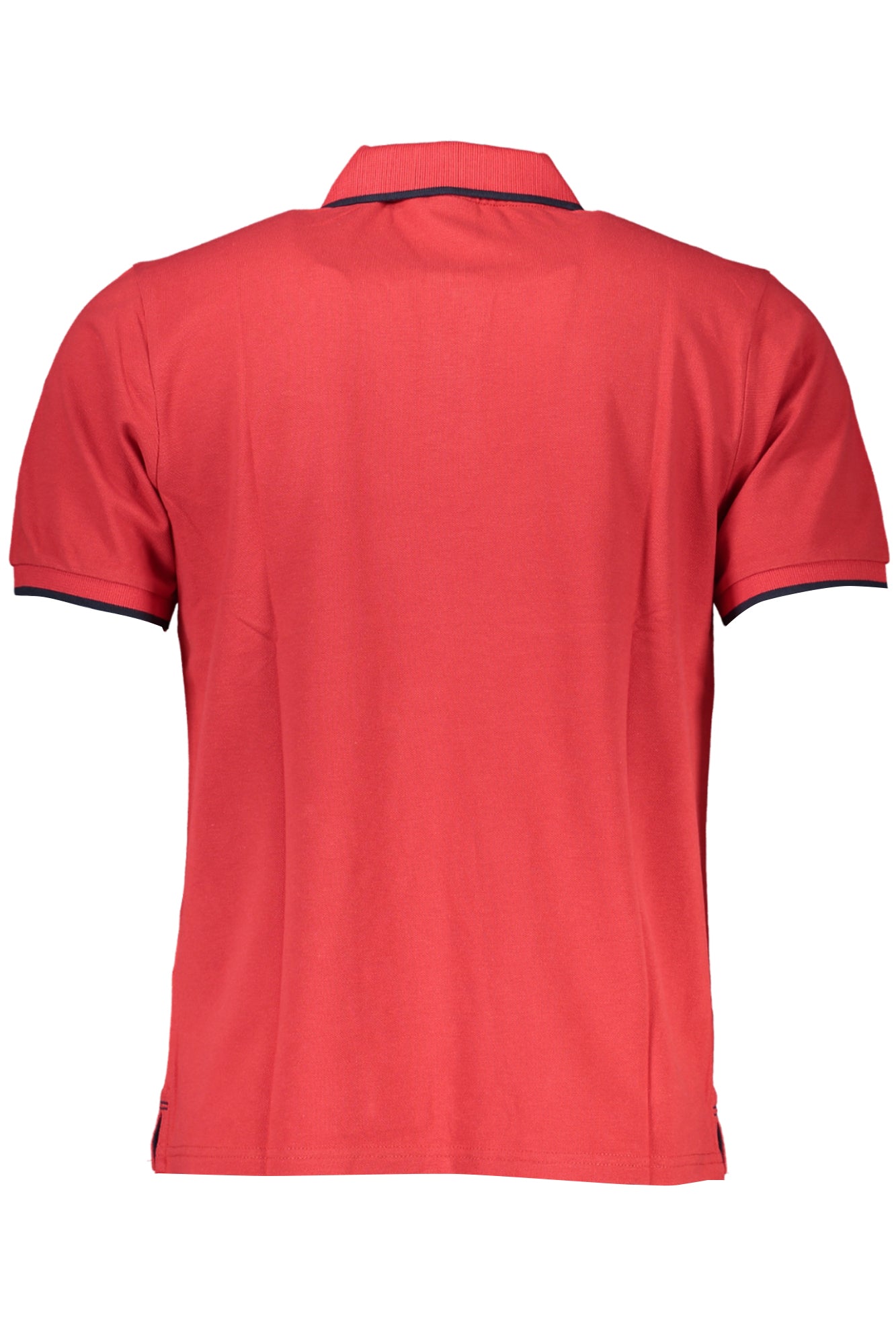 NORTH SAILS MENS RED SHORT SLEEVED POLO SHIRT