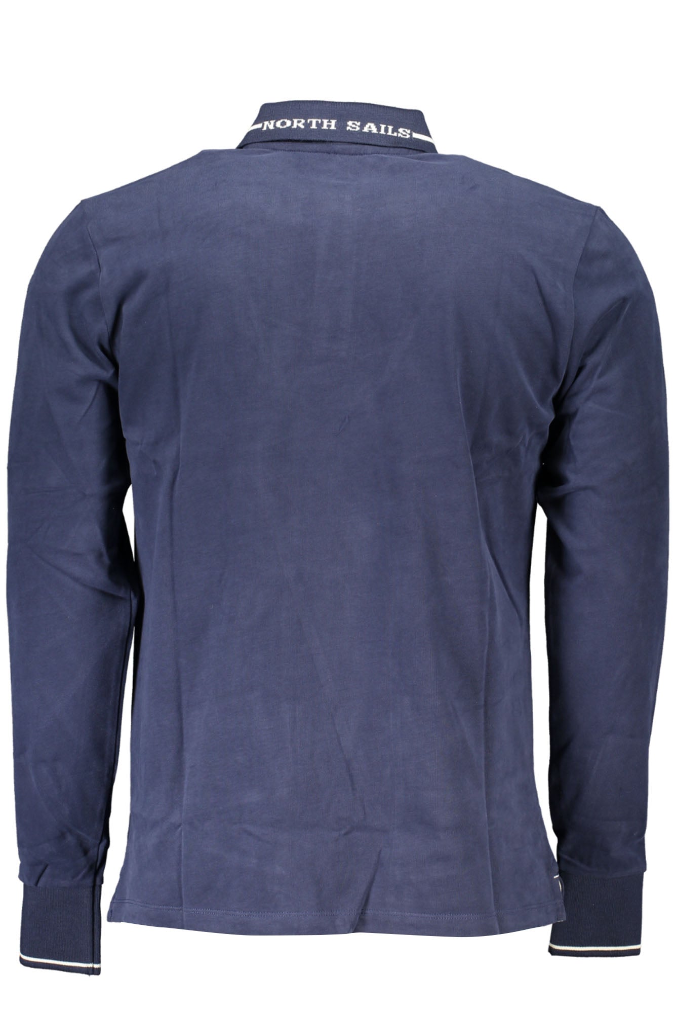 NORTH SAILS MENS LONG SLEEVED POLO SHIRT BLUE